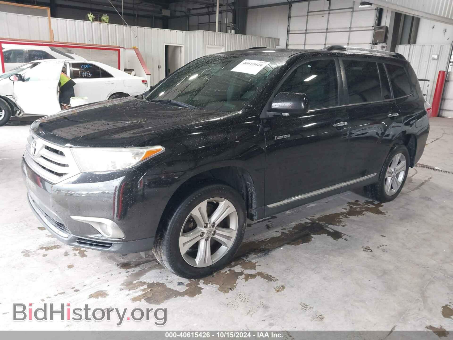 2013 TOYOTA HIGHLANDER - VIN: 5TDDK3EH8DS231677 - Фото 2