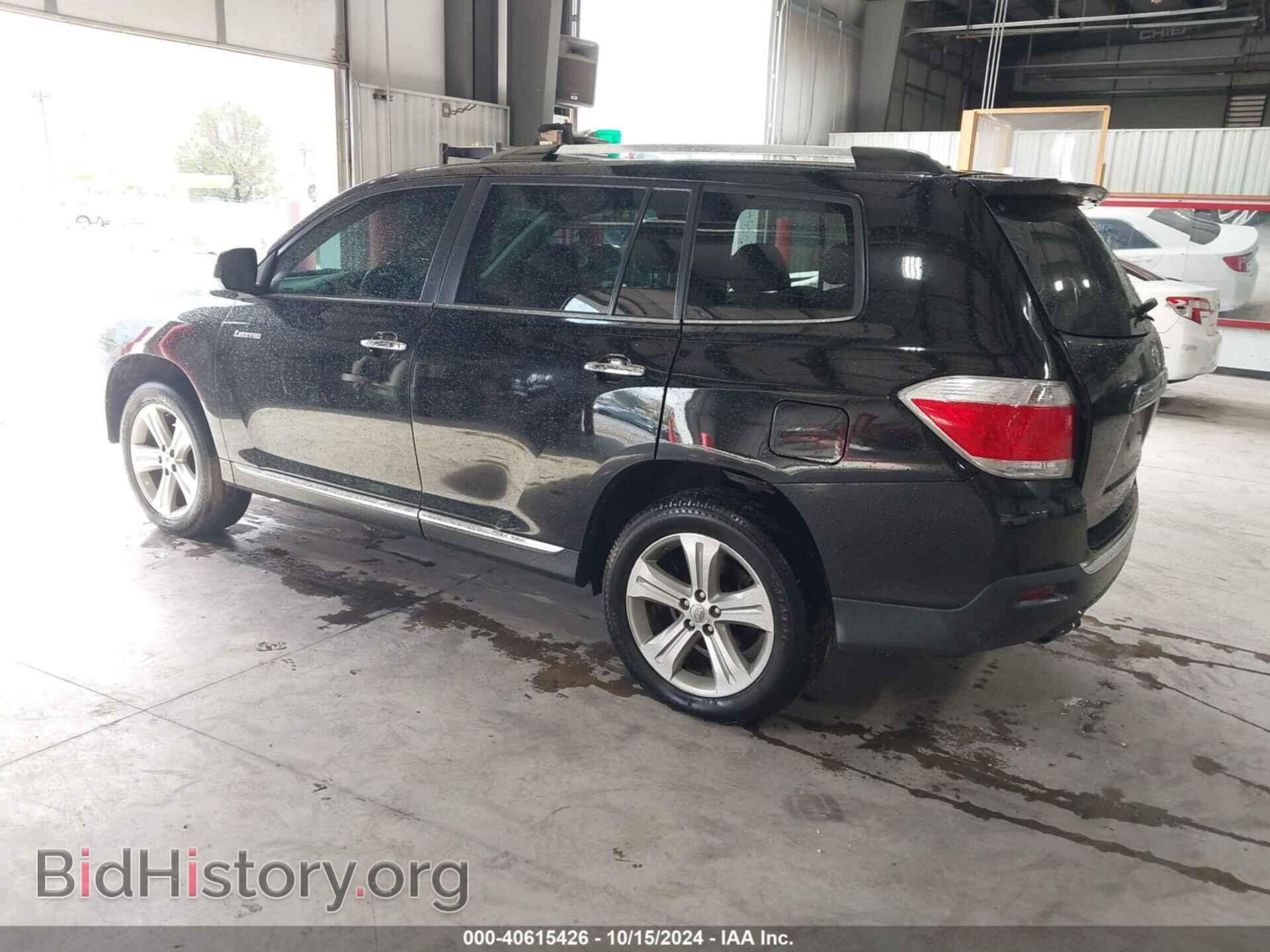 2013 TOYOTA HIGHLANDER - VIN: 5TDDK3EH8DS231677 - Фото 3