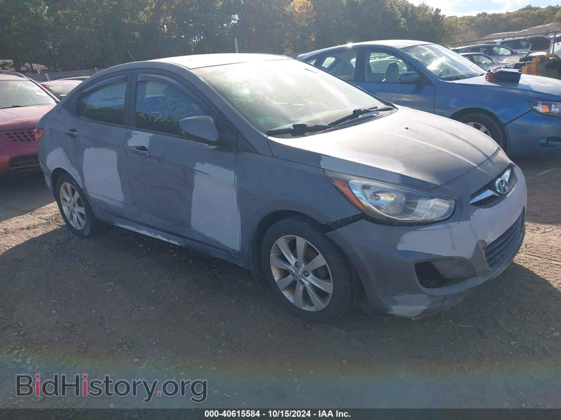 Фотография KMHCU4AE7CU112953 - HYUNDAI ACCENT 2012