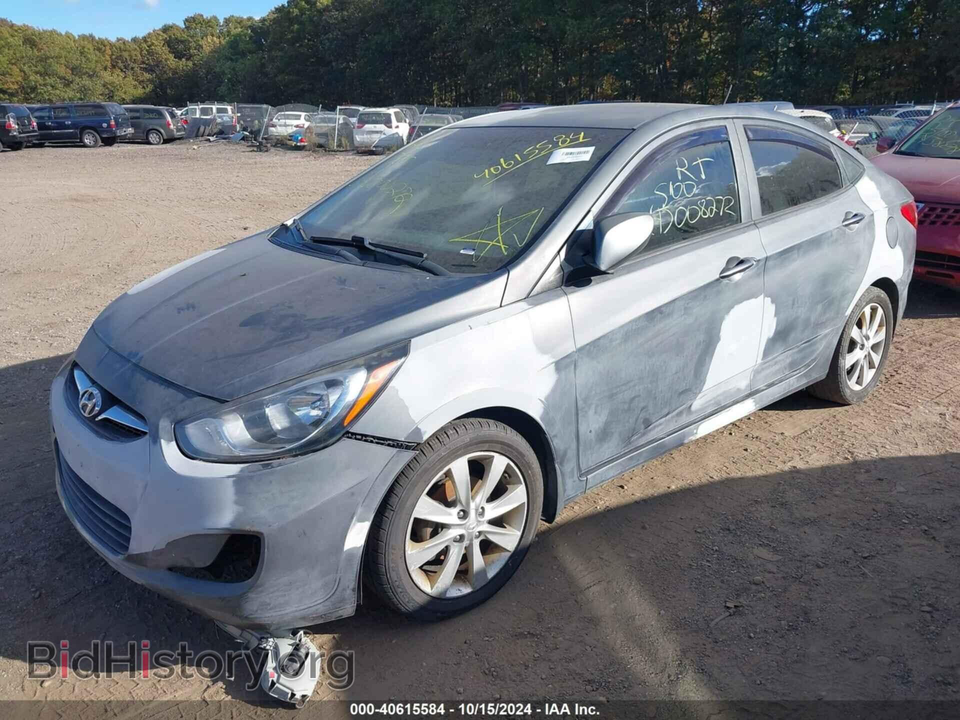 2012 HYUNDAI ACCENT - VIN: KMHCU4AE7CU112953 - Фото 2