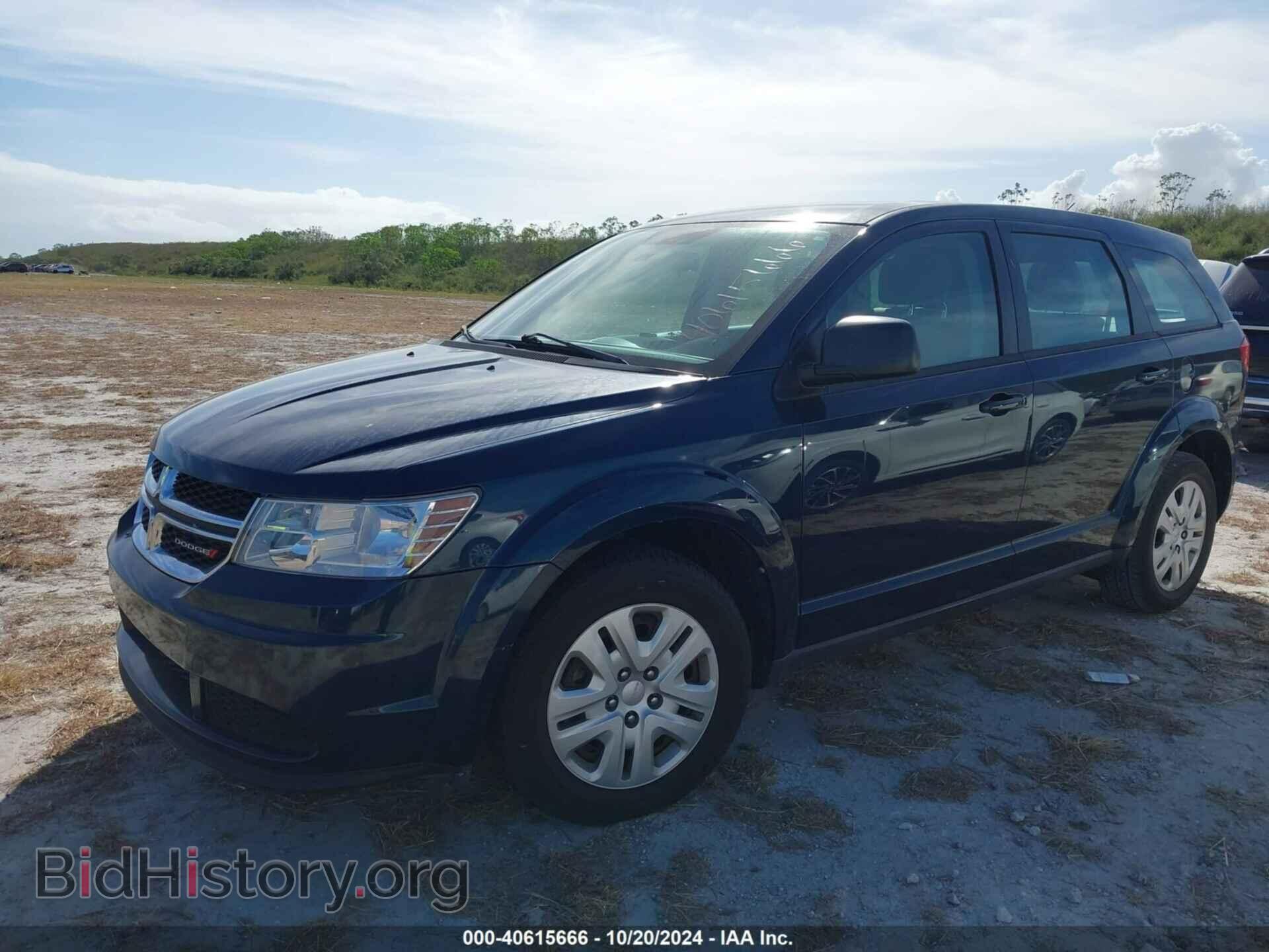 2014 DODGE JOURNEY - VIN: 3C4PDCAB1ET181236 - Фото 2