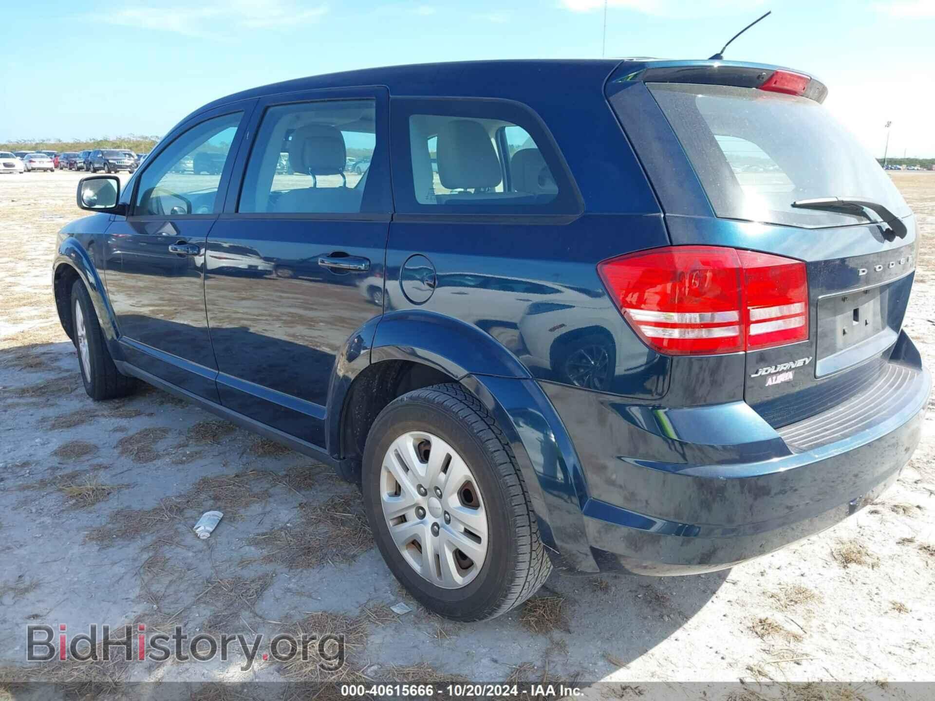 2014 DODGE JOURNEY - VIN: 3C4PDCAB1ET181236 - Фото 3