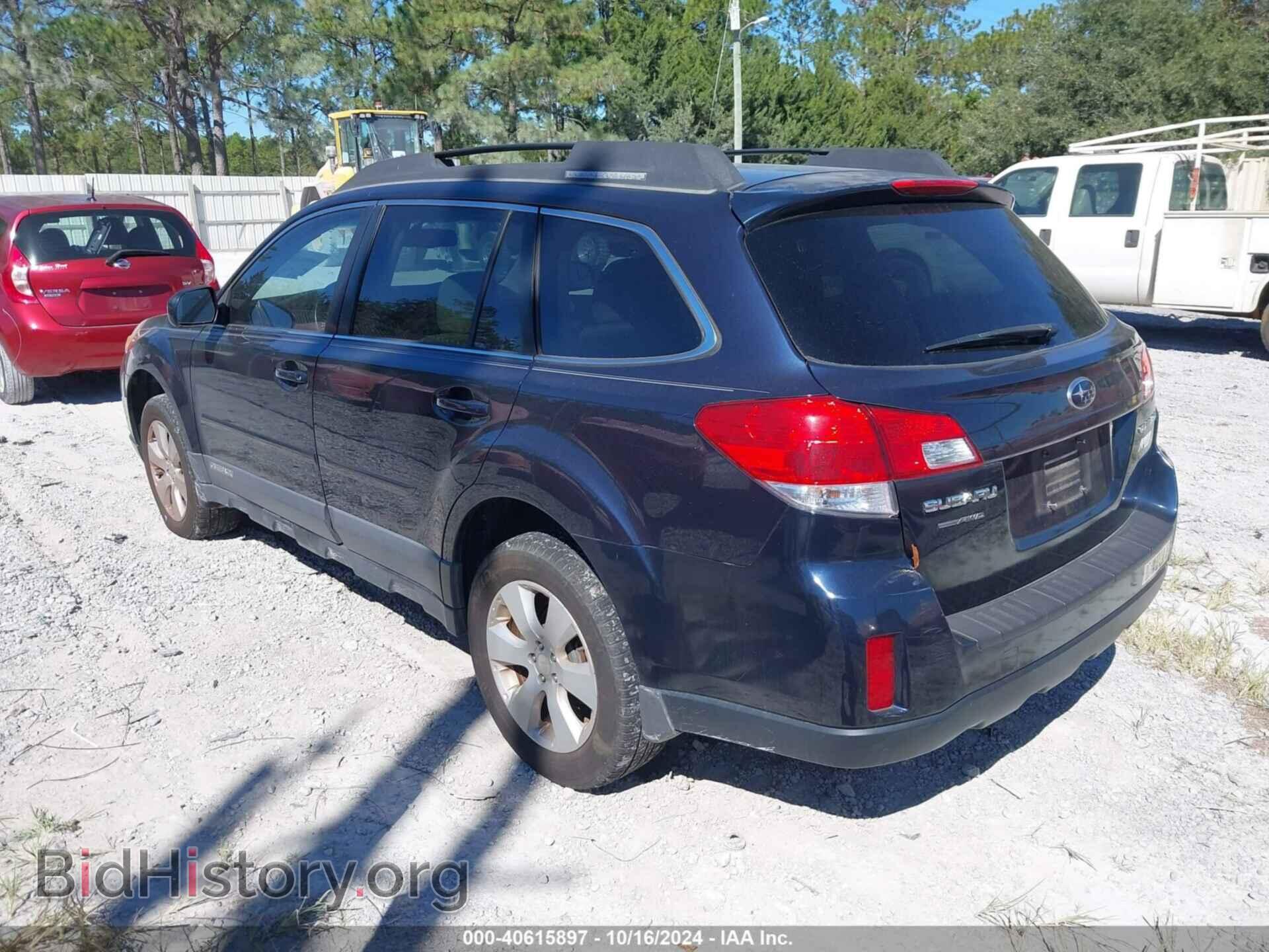 2012 SUBARU OUTBACK - VIN: 4S4BRCCC7C3296980 - Фото 3