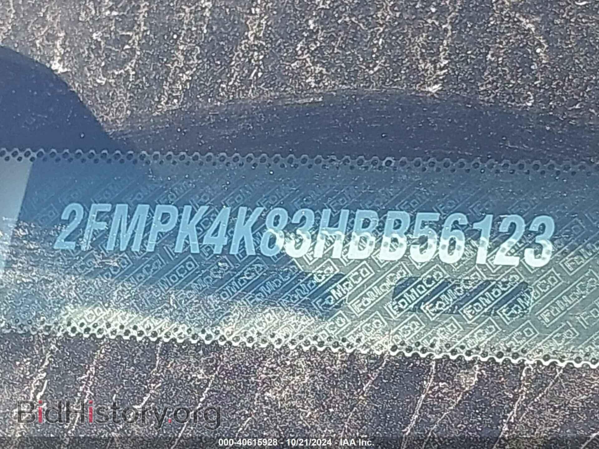 2017 FORD EDGE - VIN: 2FMPK4K83HBB56123 - Photo 9