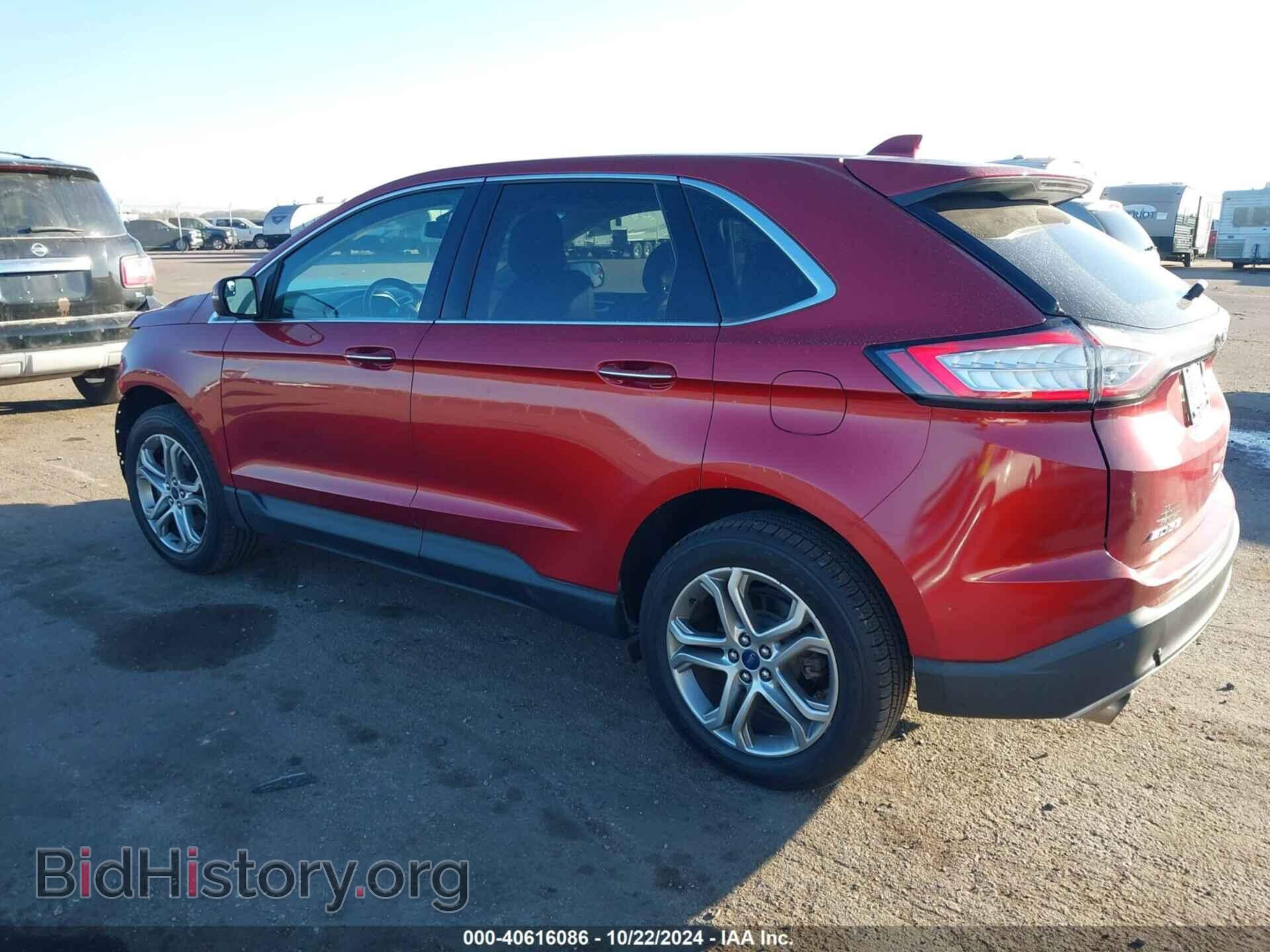 2016 FORD EDGE - VIN: 2FMPK4K9XGBB12000 - Фото 3