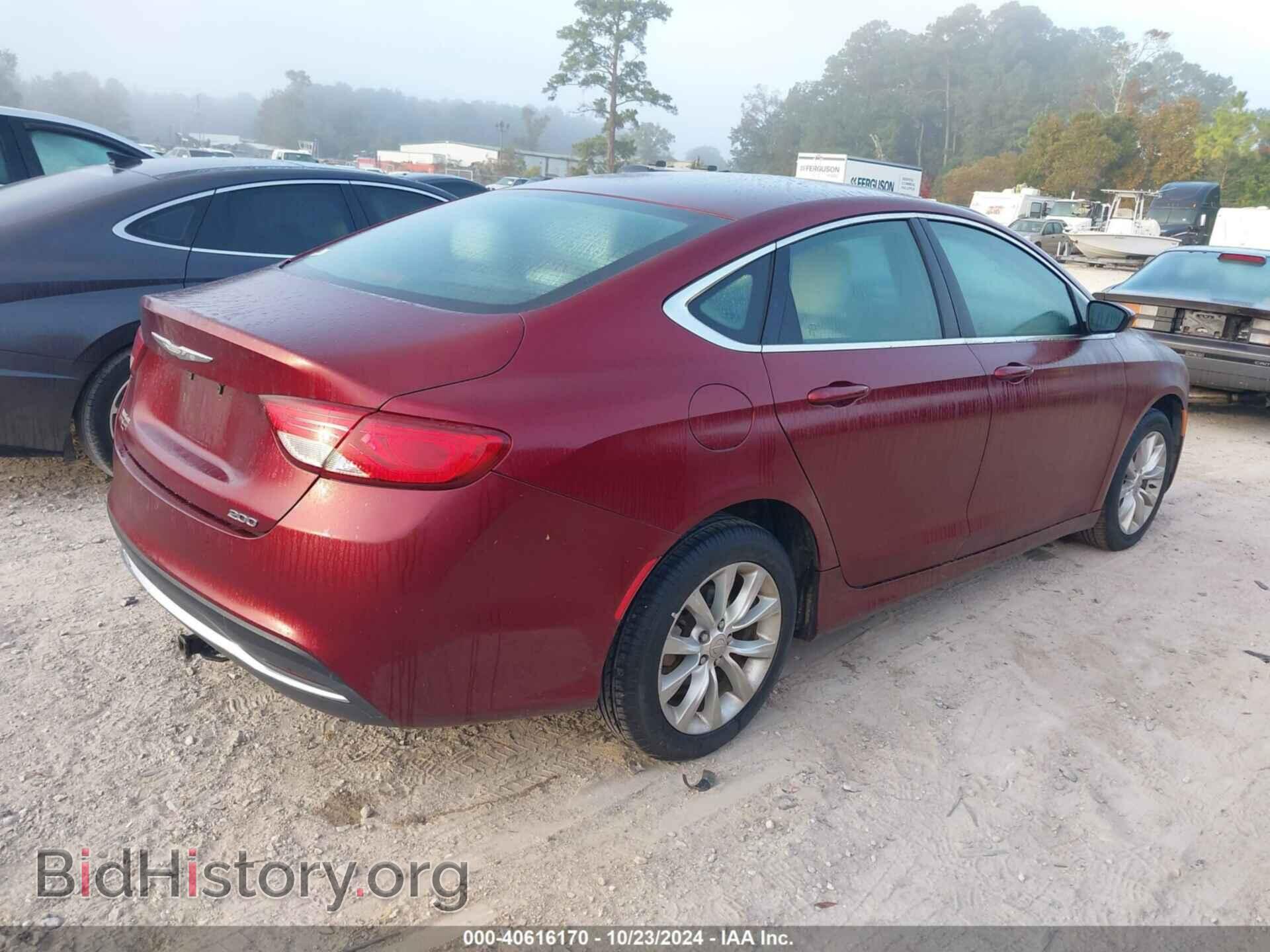 2015 CHRYSLER 200 - VIN: 1C3CCCFB8FN667722 - Фото 4