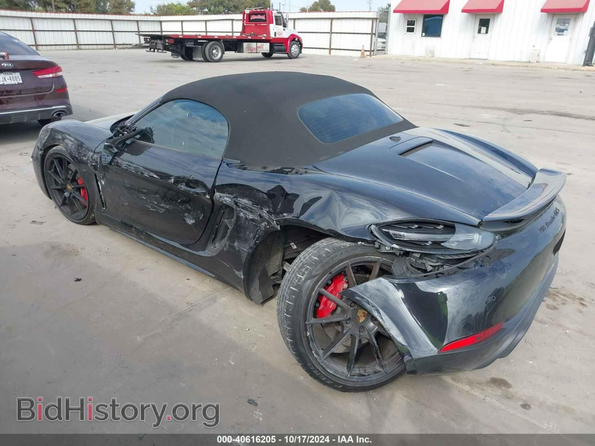 2021 PORSCHE 718 BOXSTER - VIN: WP0CD2A84MS232418 - Фото 3