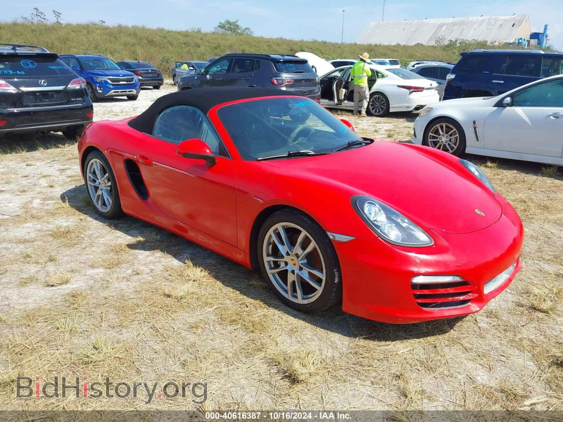 Photo WP0CA2A8XDS113779 - PORSCHE BOXSTER 2013