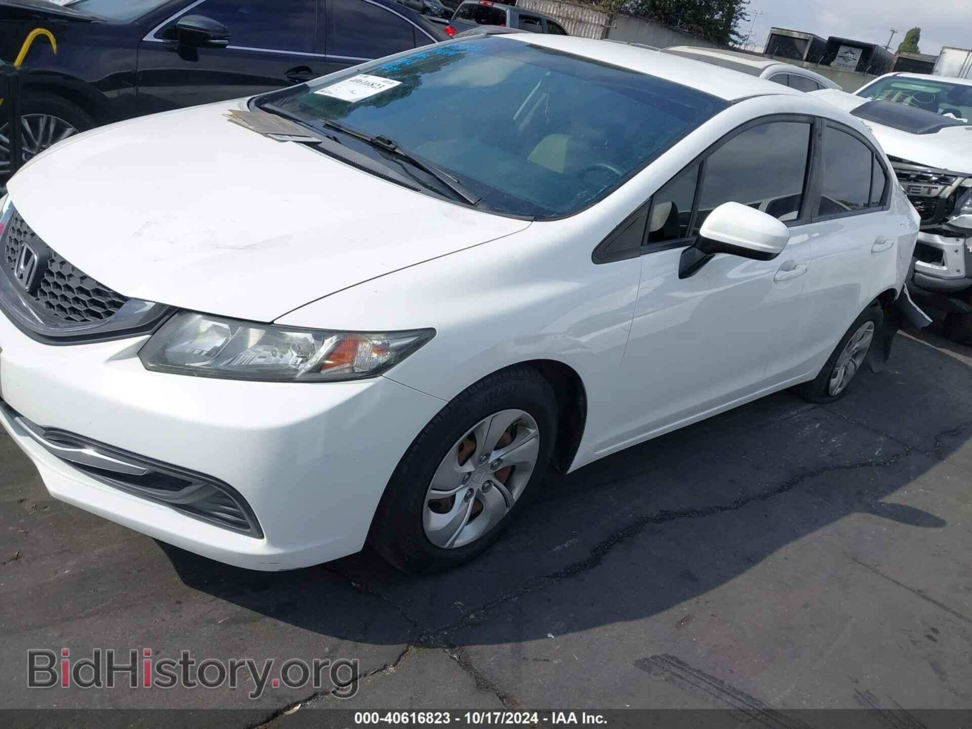 2015 HONDA CIVIC - VIN: 2HGFB2F56FH558573 - Фото 2