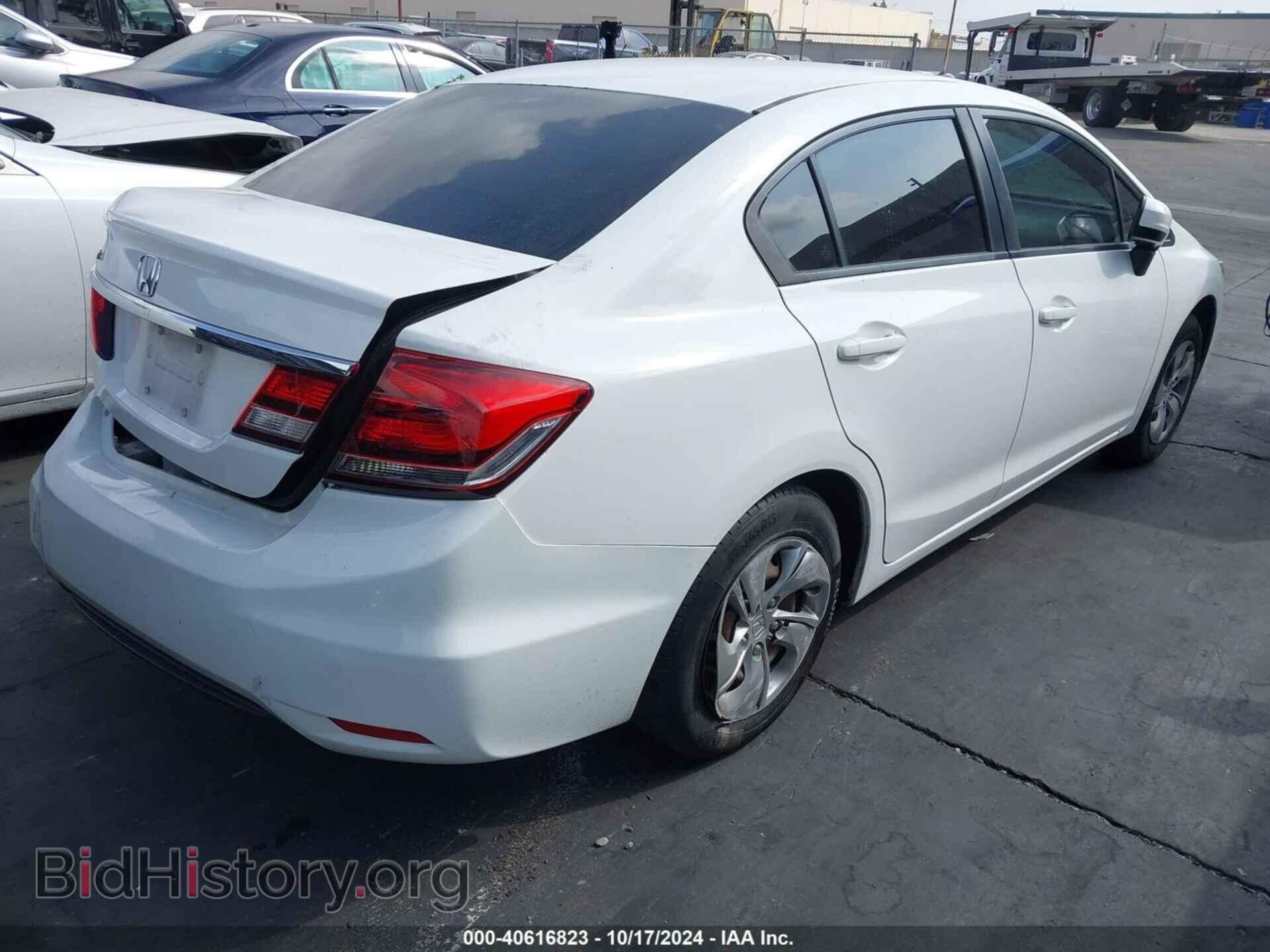 2015 HONDA CIVIC - VIN: 2HGFB2F56FH558573 - Фото 4