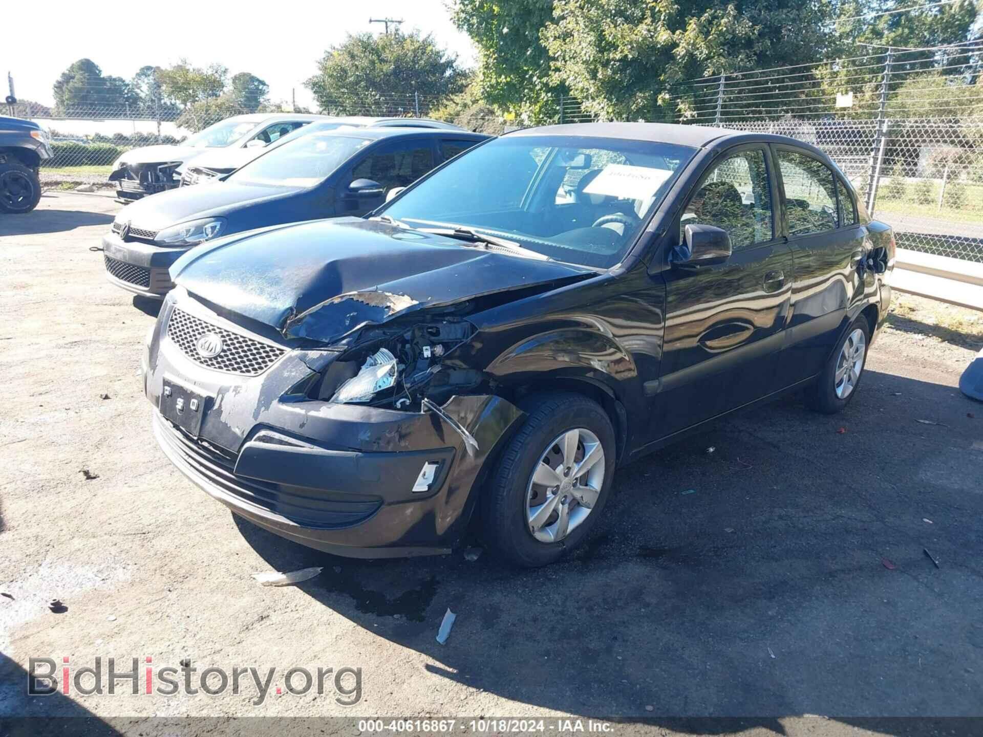 2009 KIA RIO - VIN: KNADE223896446801 - Фото 2