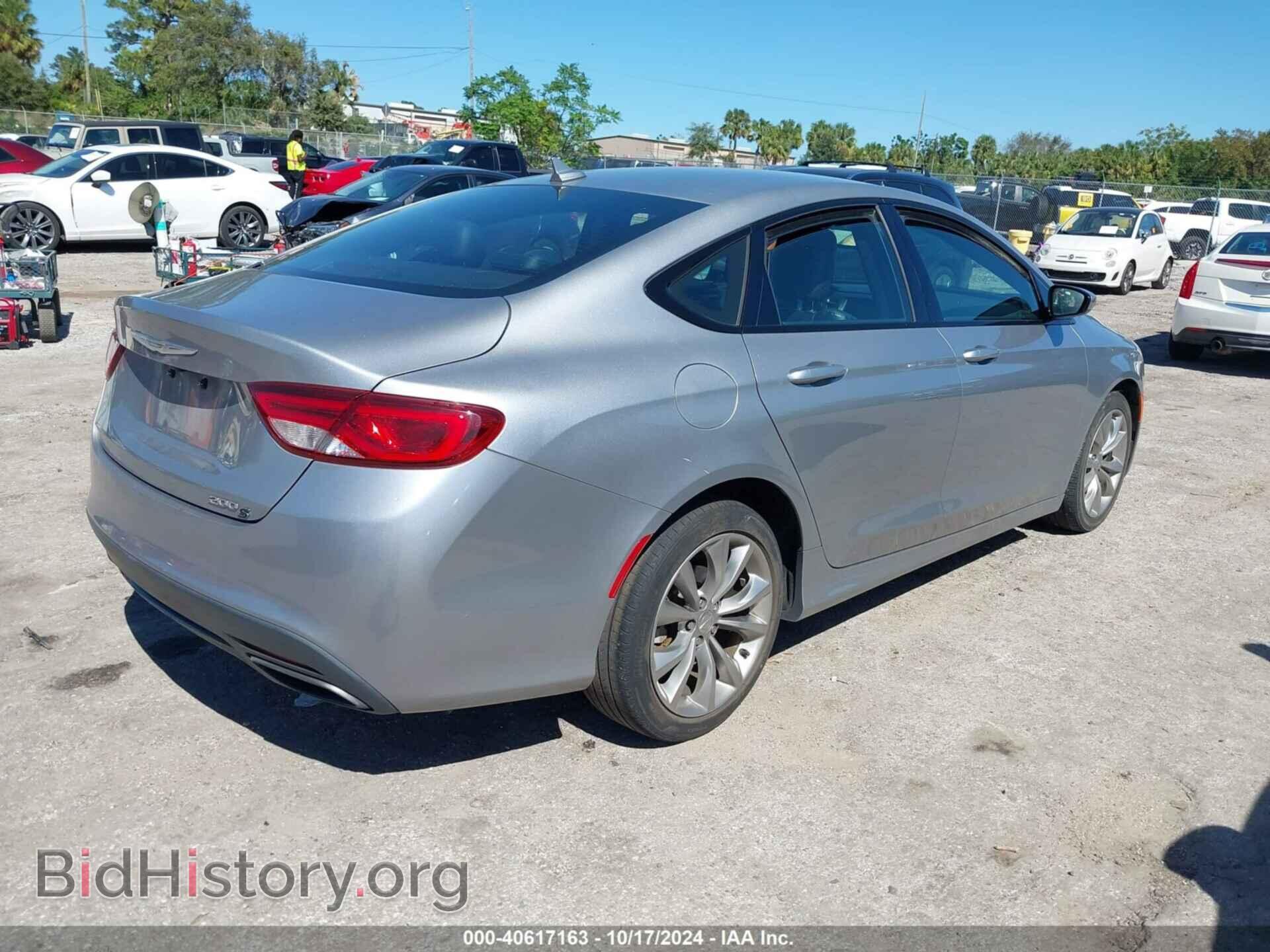 2015 CHRYSLER 200 - VIN: 1C3CCCBB8FN647802 - Photo 4