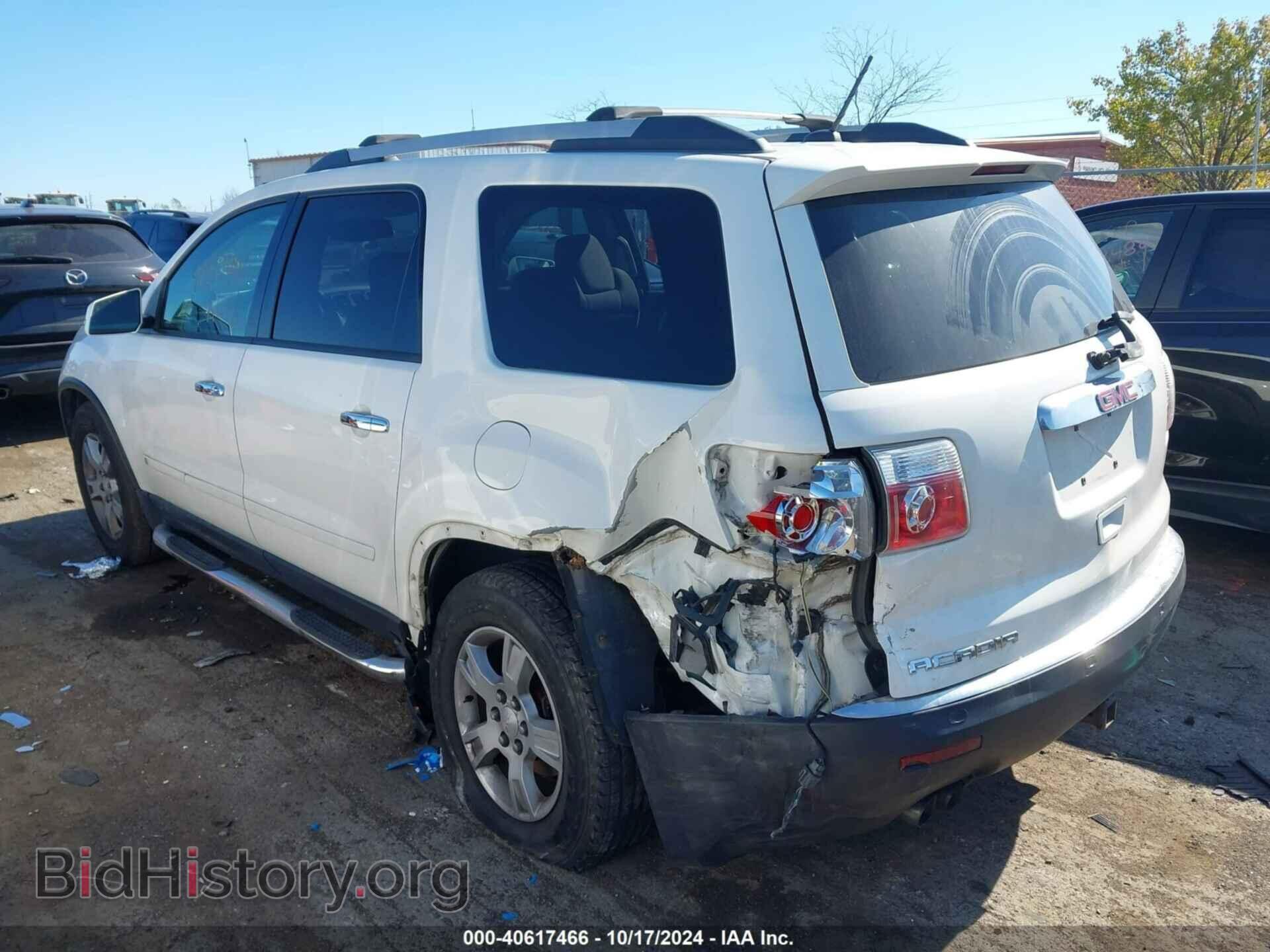 2010 GMC ACADIA - VIN: 1GKLRLED6AJ155121 - Фото 3