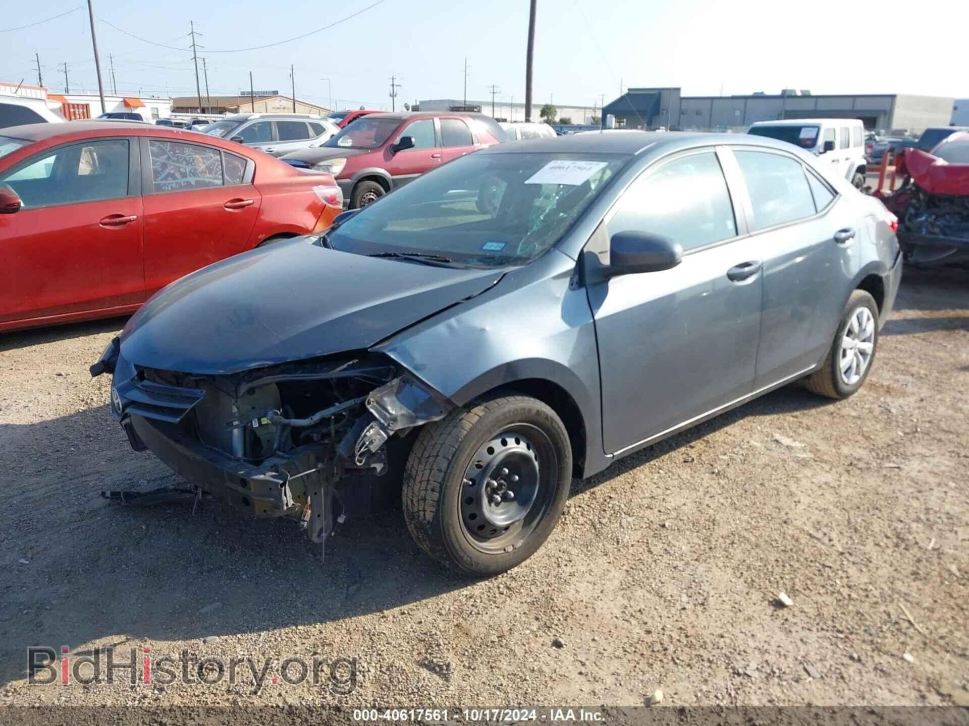 2016 TOYOTA COROLLA - VIN: 5YFBURHE9GP371465 - Фото 2