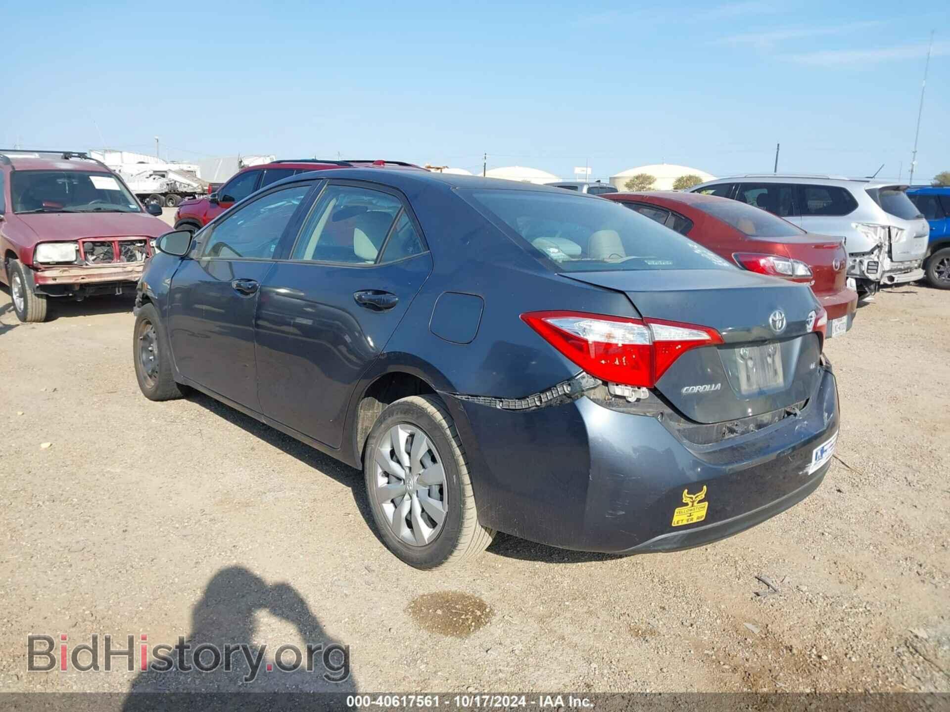 2016 TOYOTA COROLLA - VIN: 5YFBURHE9GP371465 - Фото 3