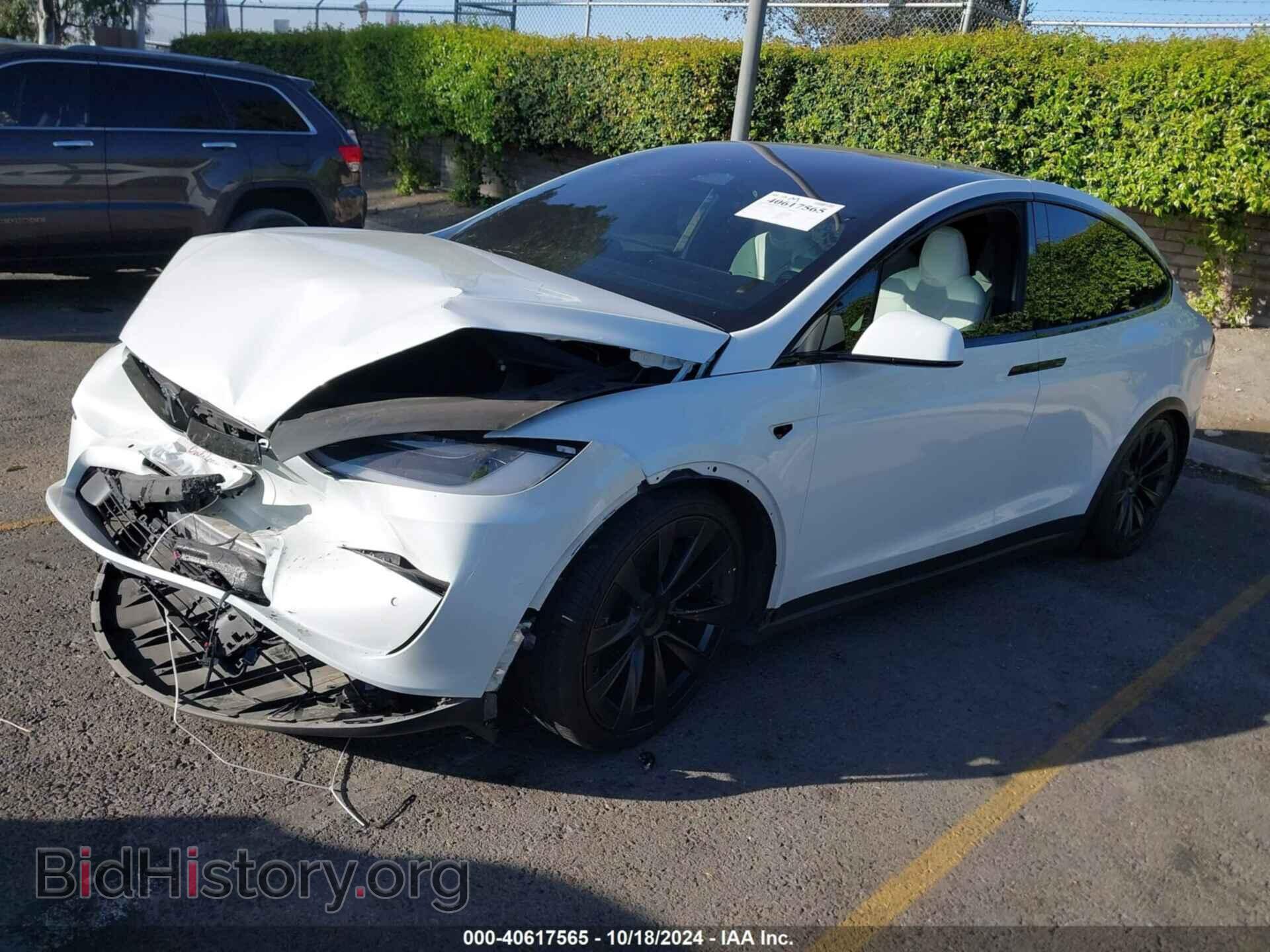 2023 TESLA MODEL X - VIN: 7SAXCBE64PF374415 - Фото 2