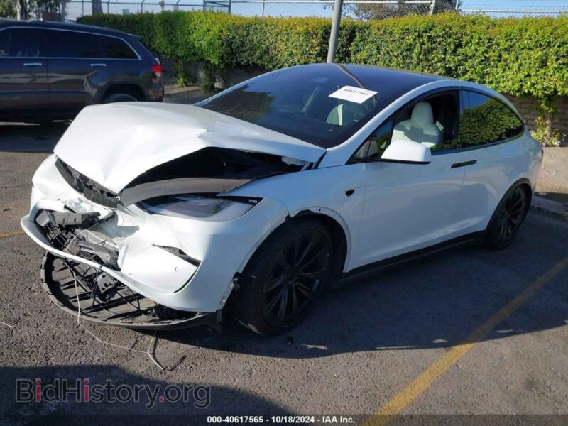 2023 Tesla MODEL X (VIN 7SAXCBE64PF374415) — фото 2 из 19
