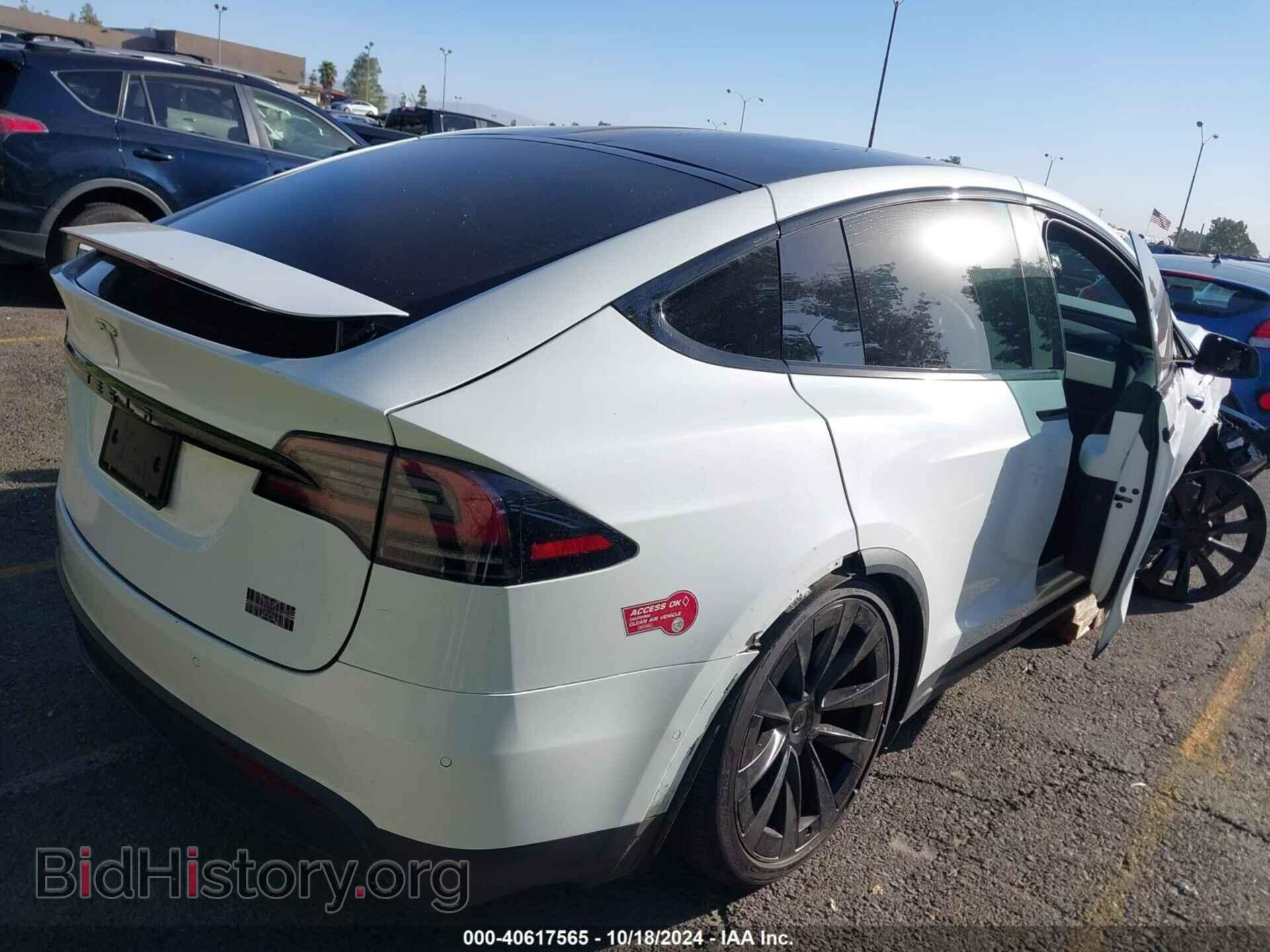 2023 TESLA MODEL X - VIN: 7SAXCBE64PF374415 - Фото 4