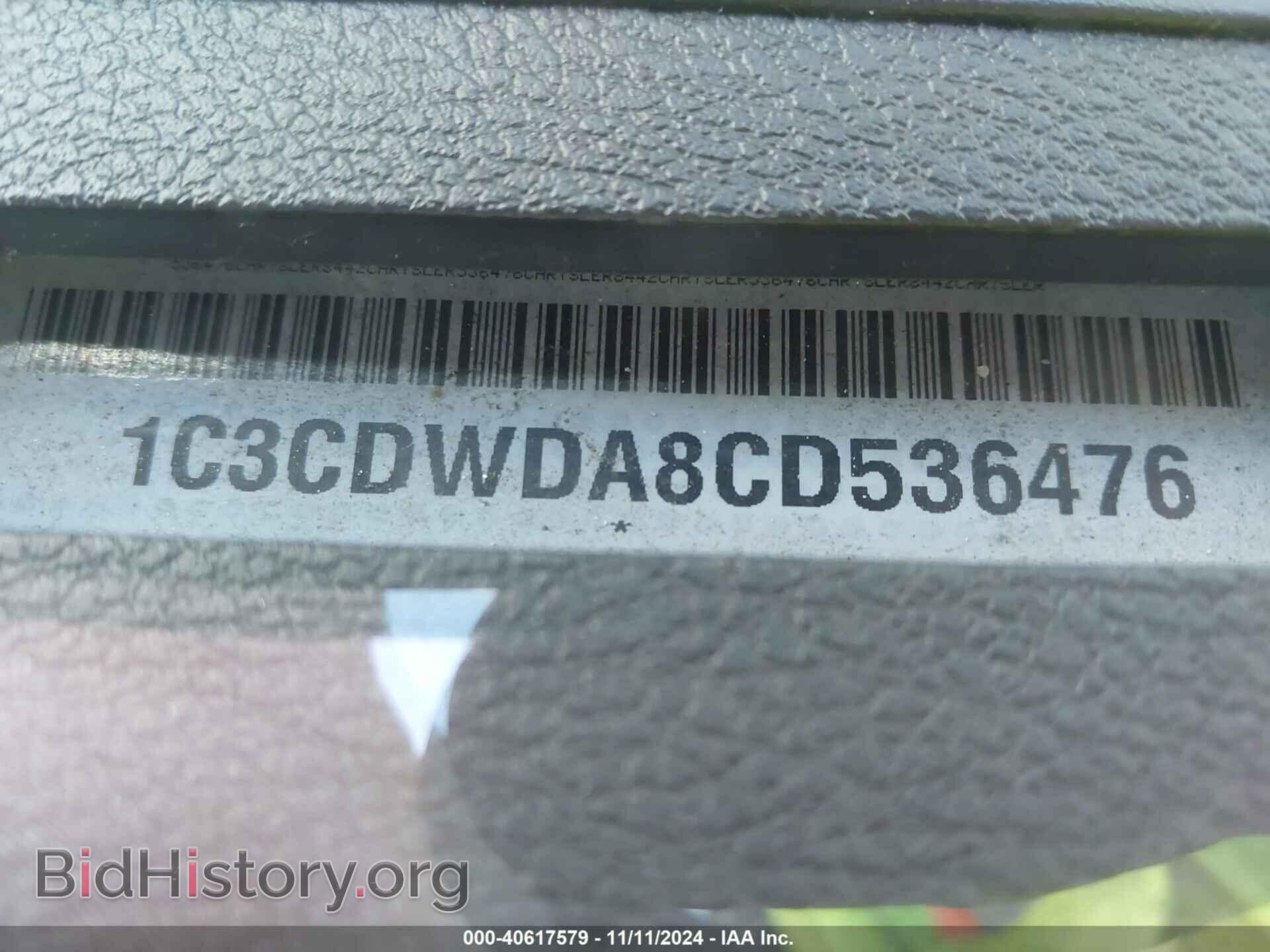 2012 DODGE CALIBER - VIN: 1C3CDWDA8CD536476 - Фото 9