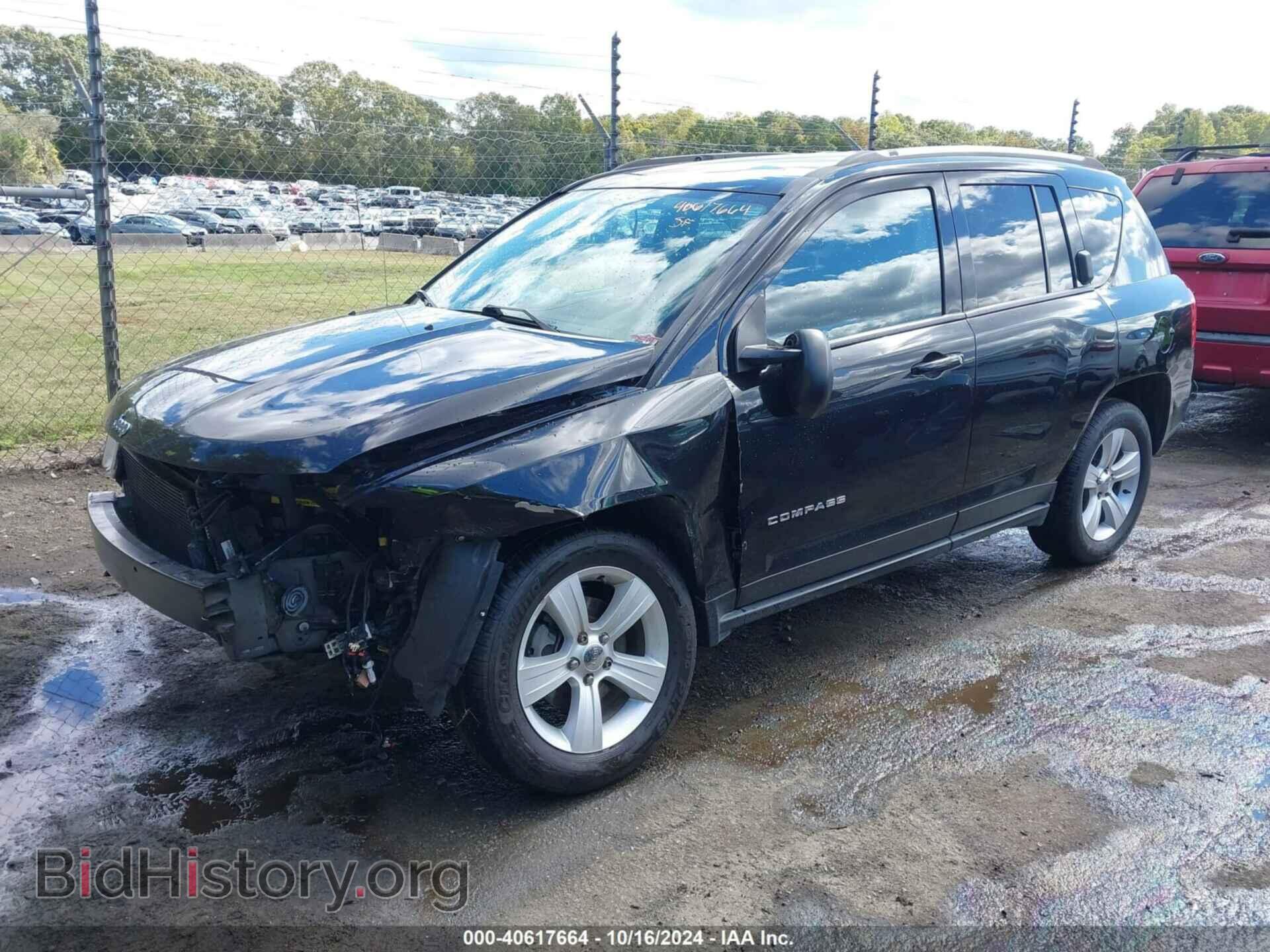 2016 JEEP COMPASS - VIN: 1C4NJDBB0GD778228 - Фото 2