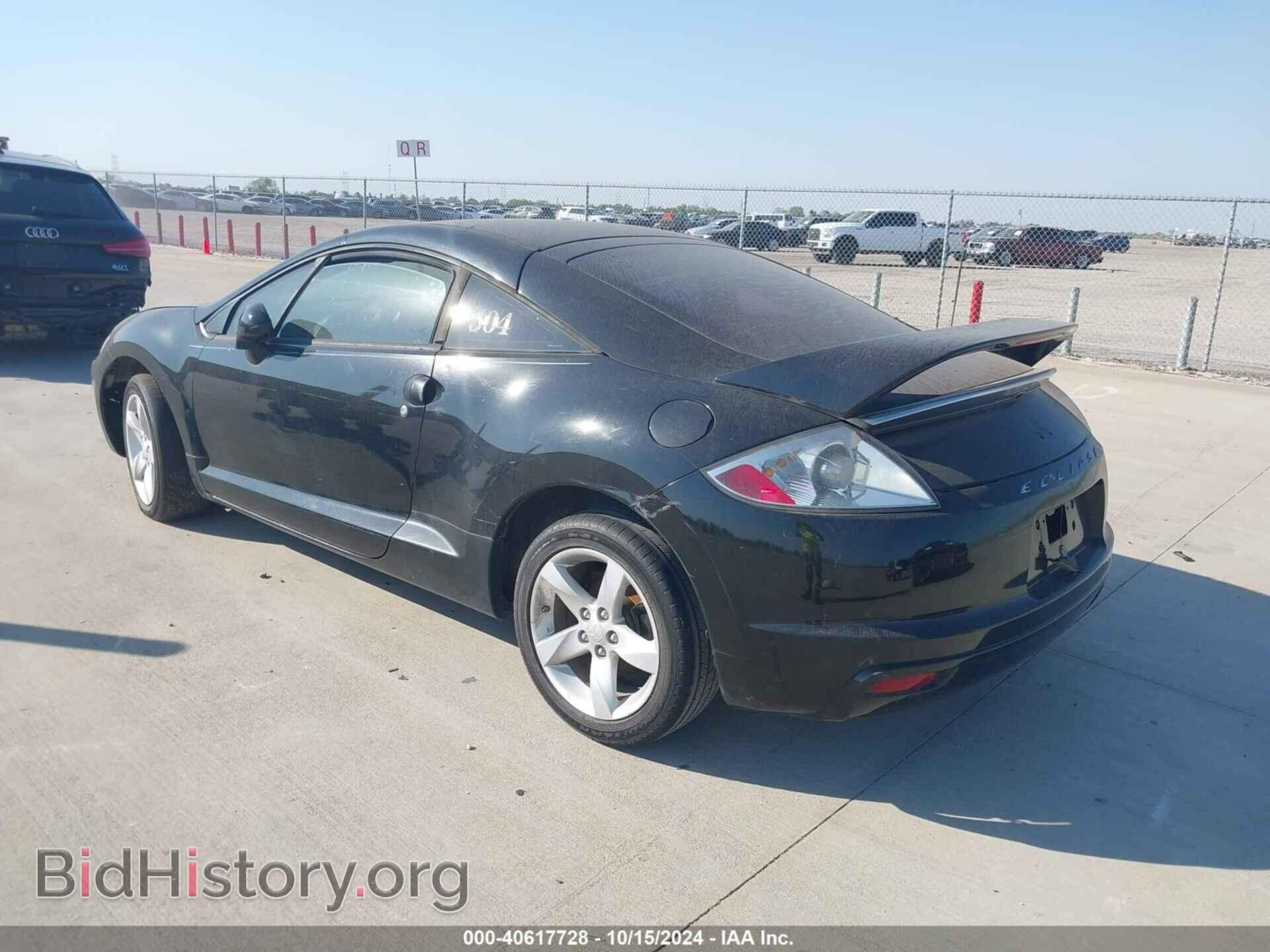 2009 MITSUBISHI ECLIPSE - VIN: 4A3AK24F39E023262 - Фото 3