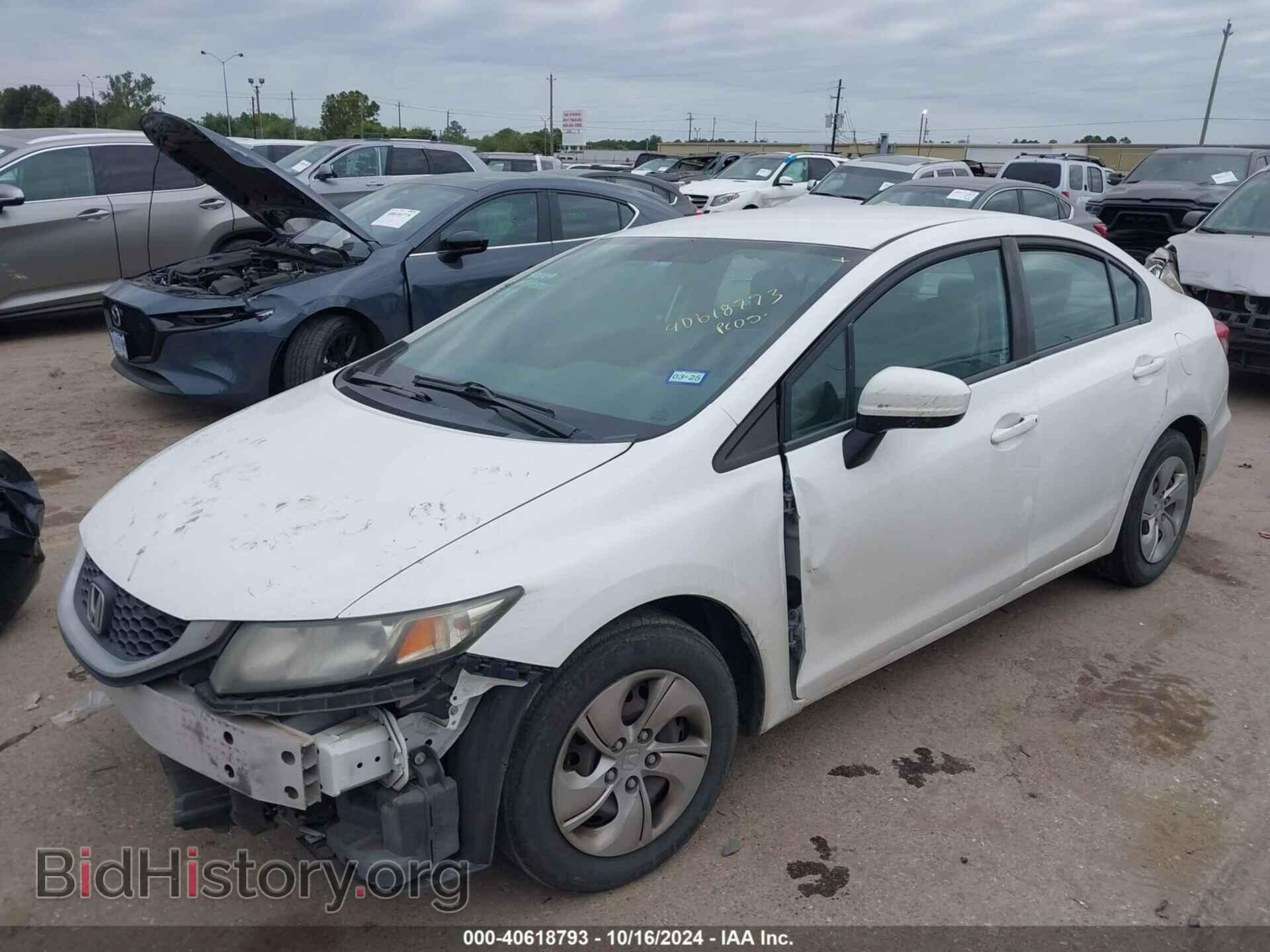 2014 HONDA CIVIC - VIN: 19XFB2F52EE080113 - Фото 2