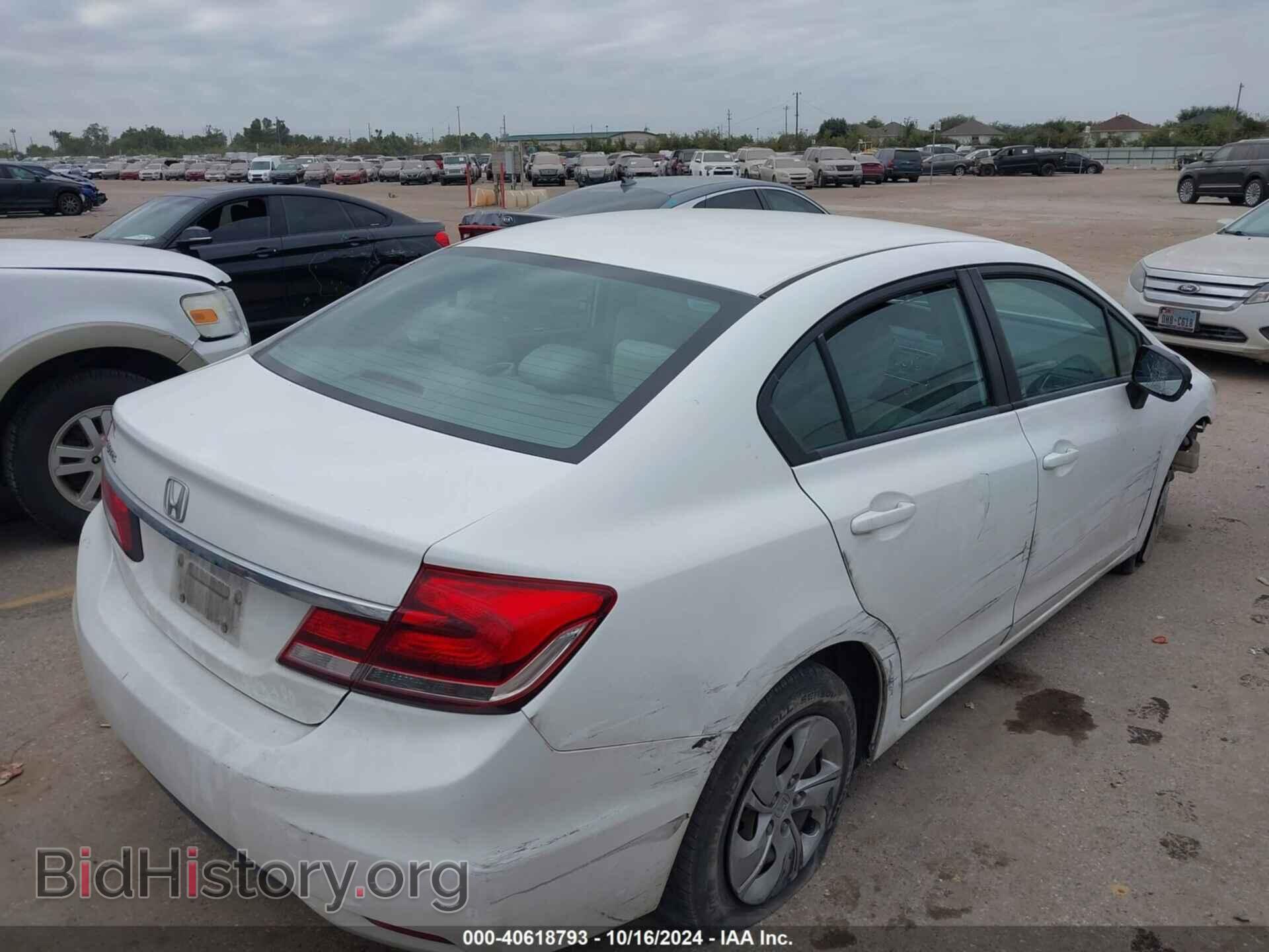 2014 HONDA CIVIC - VIN: 19XFB2F52EE080113 - Фото 4