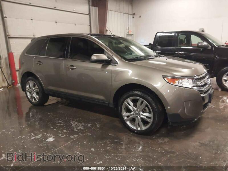 2014 Ford EDGE Limited (VIN 2FMDK3KC1EBB55260) — фото 1 из 16, IAAI, повреждение: левый бок