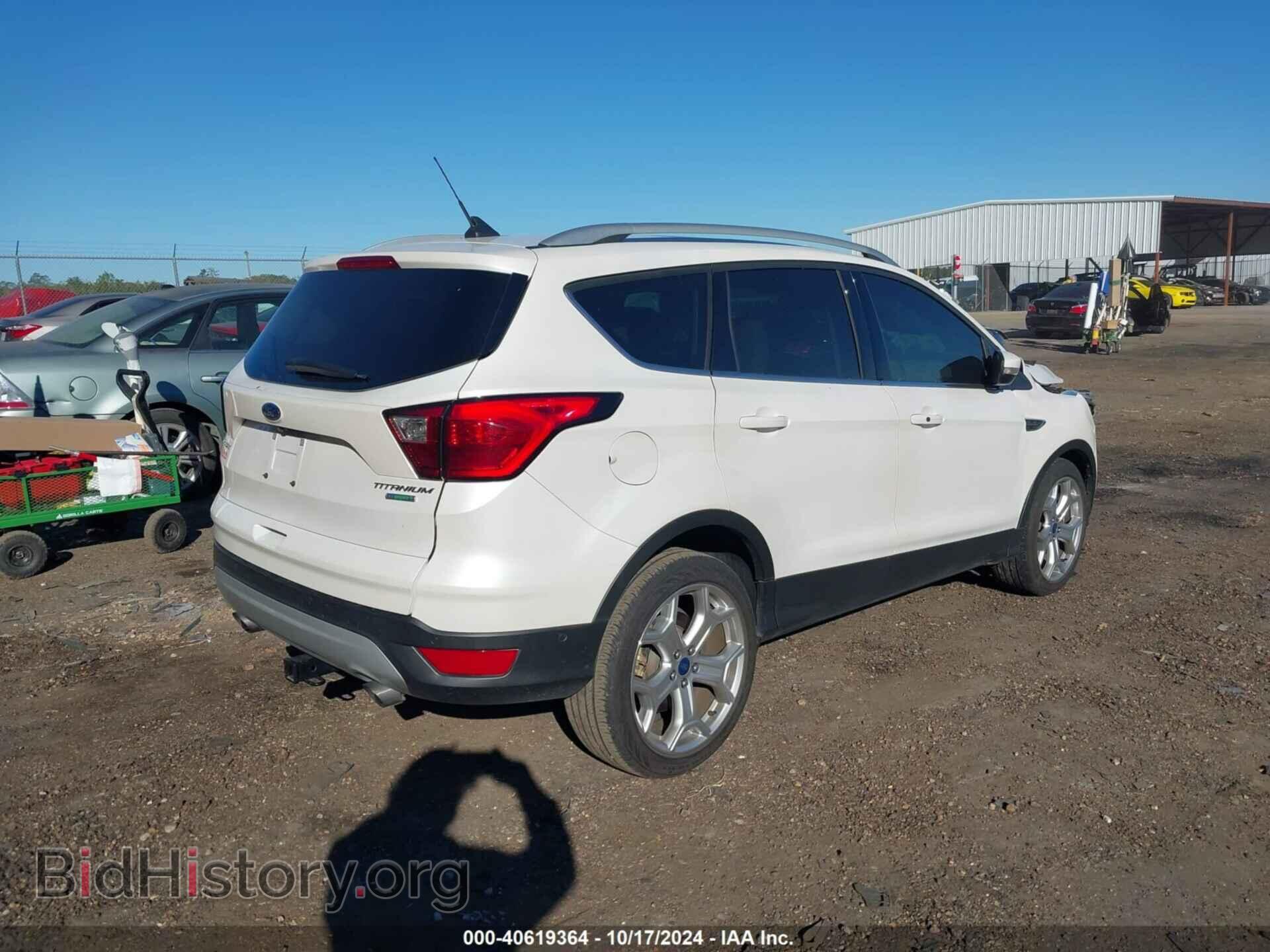 2019 FORD ESCAPE - VIN: 1FMCU0J92KUC20214 - Фото 4