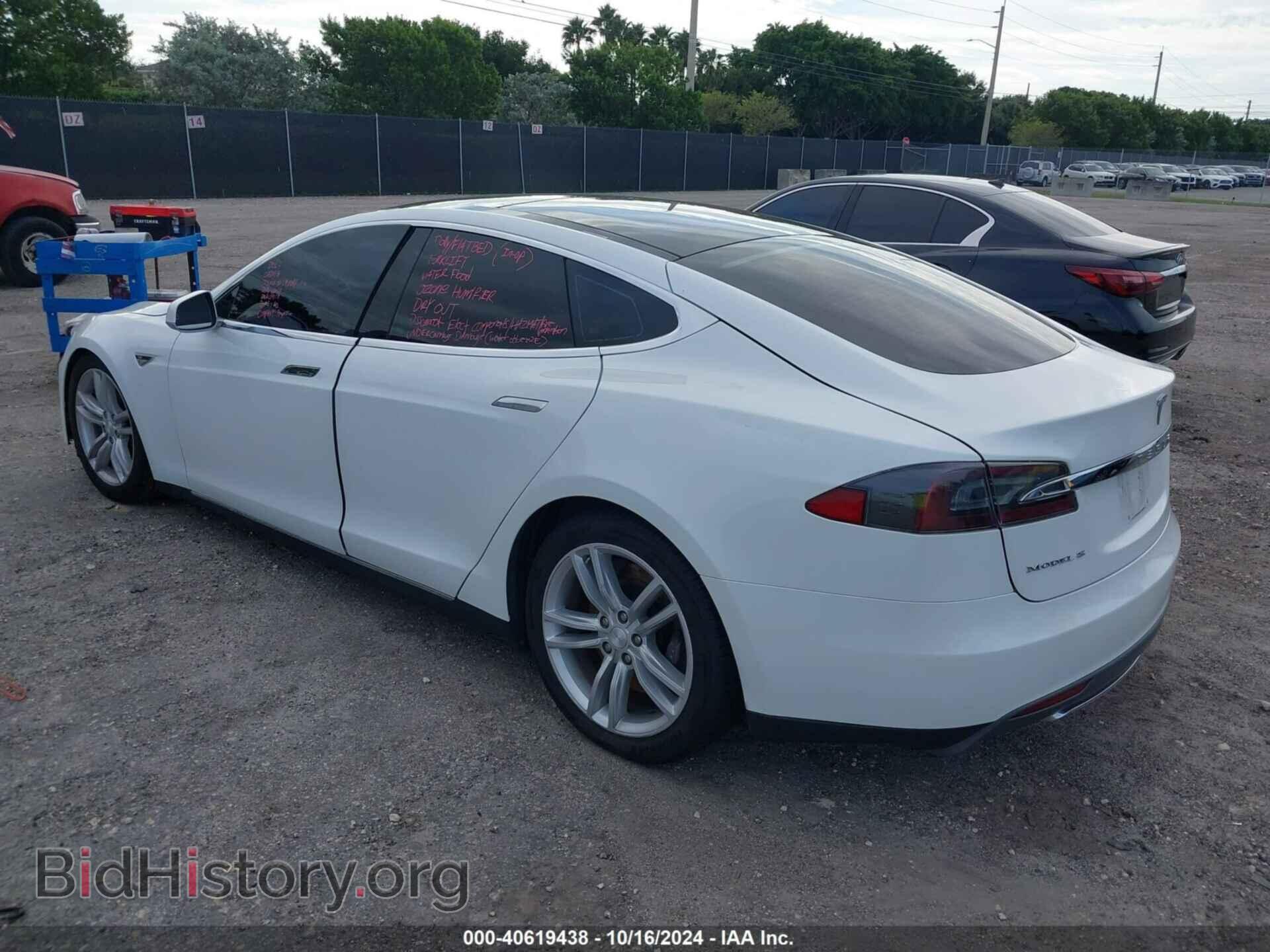 2014 TESLA MODEL S - VIN: 5YJSA1S18EFP33102 - Photo 3