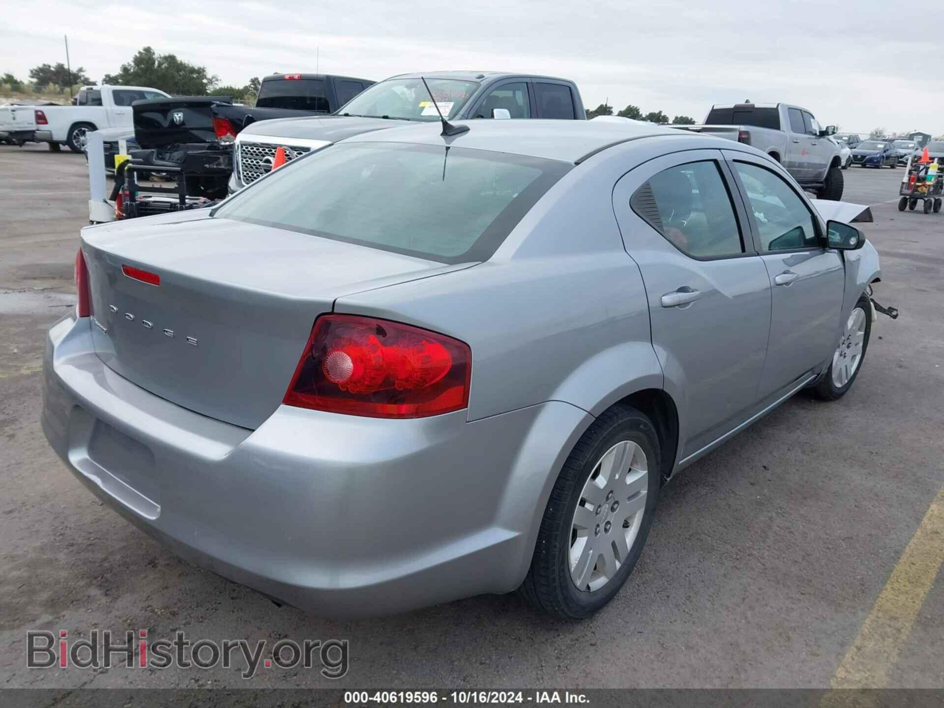 2014 DODGE AVENGER - VIN: 1C3CDZABXEN169933 - Фото 4