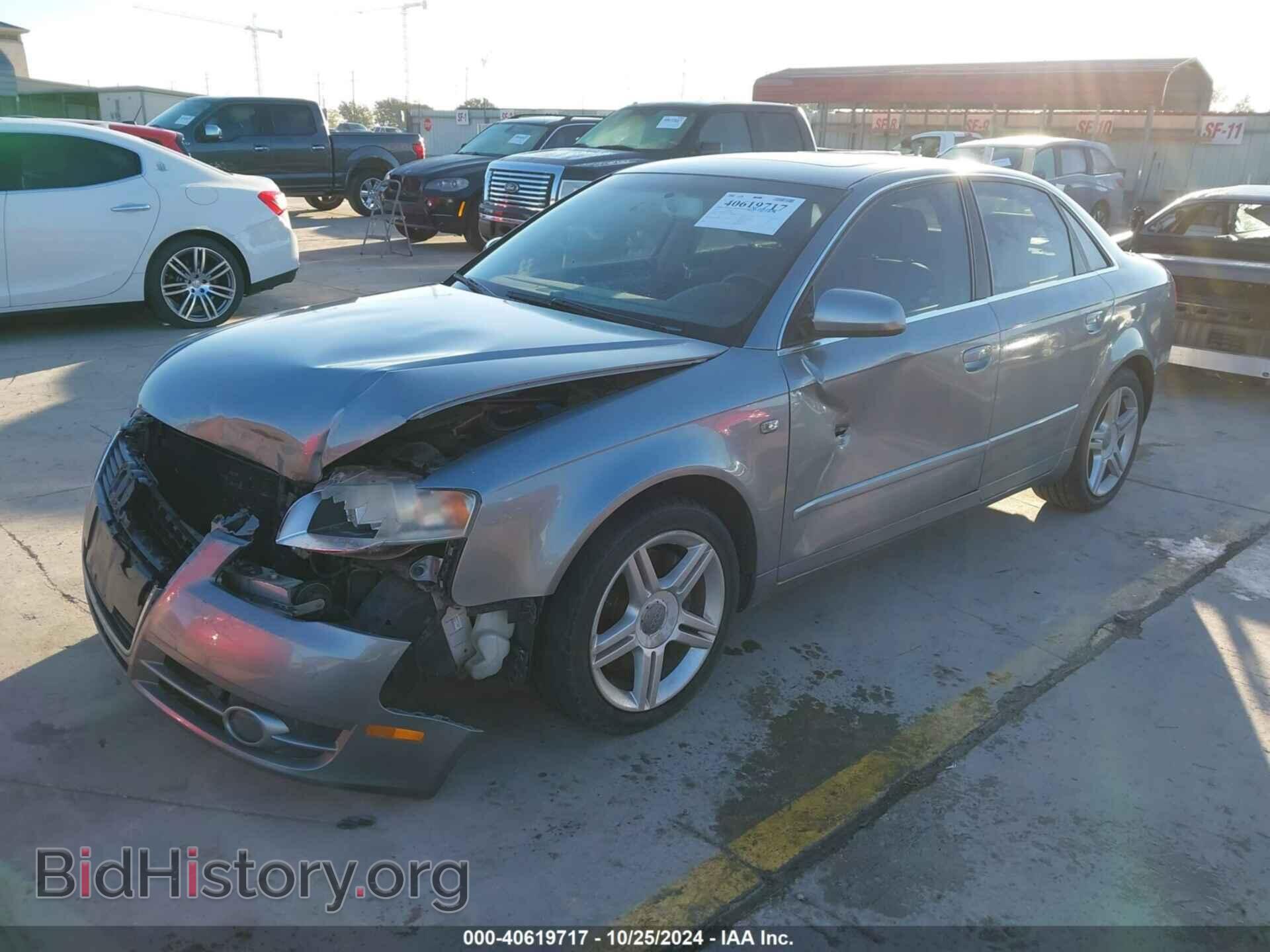 2007 AUDI A4 - VIN: WAUAF78E27A148244 - Фото 2