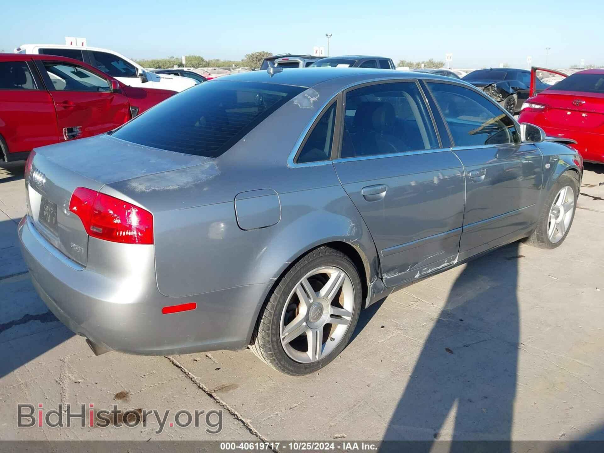 2007 AUDI A4 - VIN: WAUAF78E27A148244 - Фото 4
