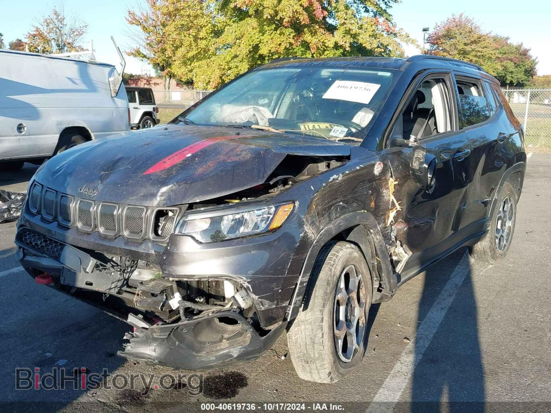 2022 JEEP COMPASS - VIN: 3C4NJDDB3NT206168 - Фото 2