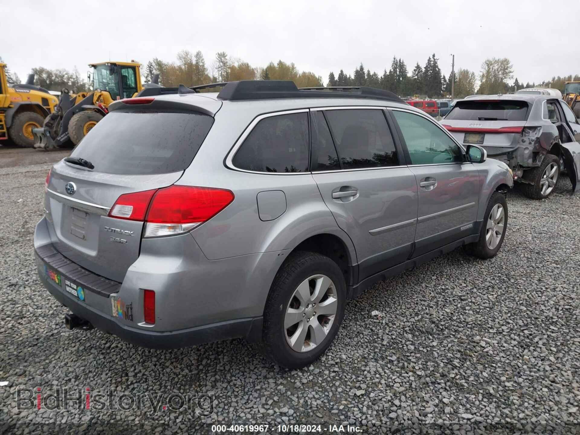 2011 SUBARU OUTBACK - VIN: 4S4BRDKC5B2387919 - Фото 4