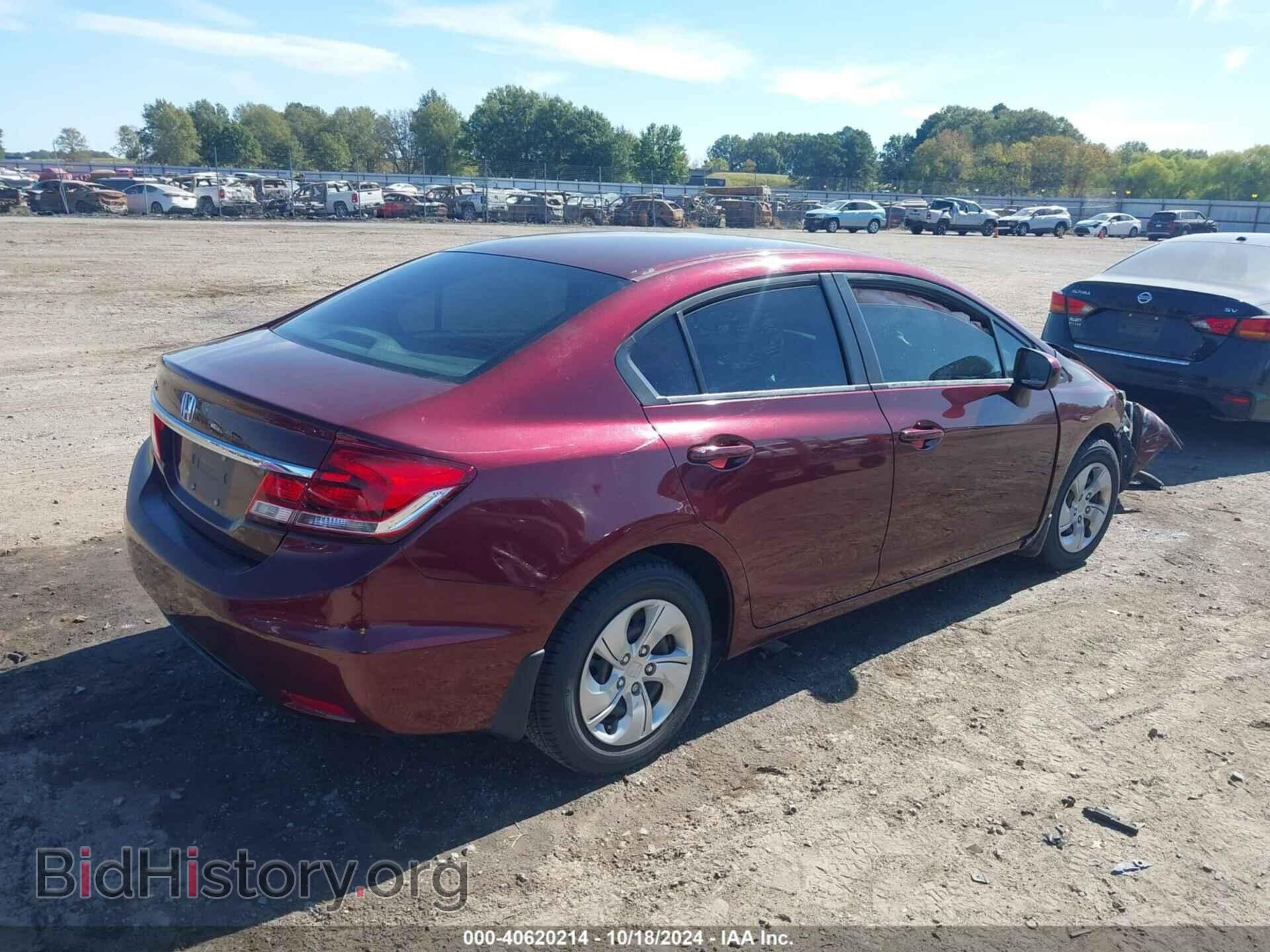 2014 HONDA CIVIC - VIN: 19XFB2F52EE008814 - Фото 4