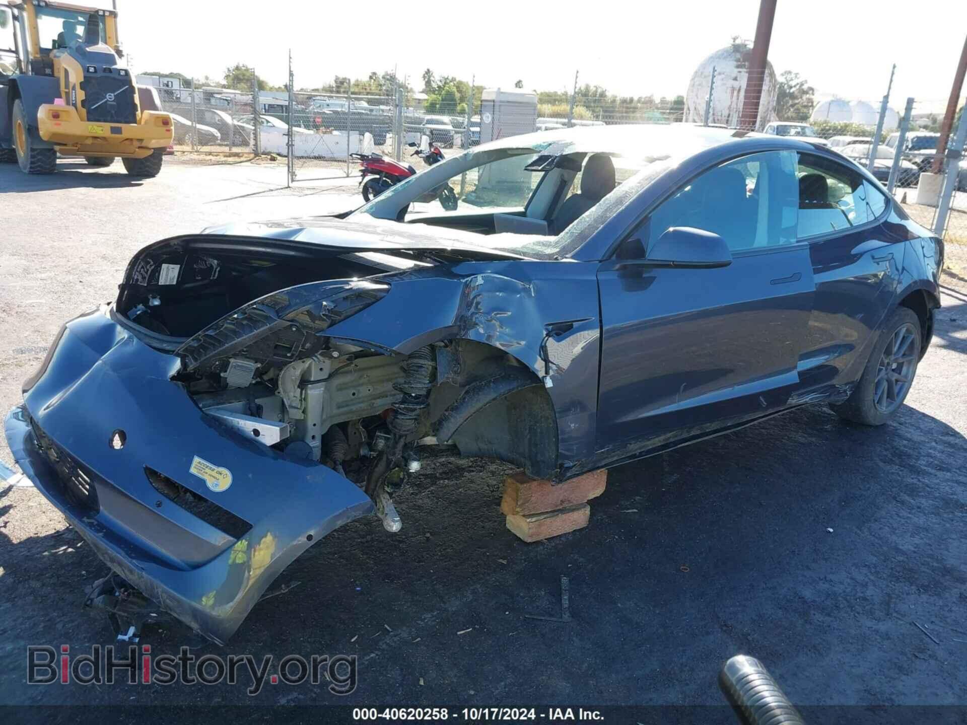 2022 TESLA MODEL 3 - VIN: 5YJ3E1EB3NF249769 - Фото 2