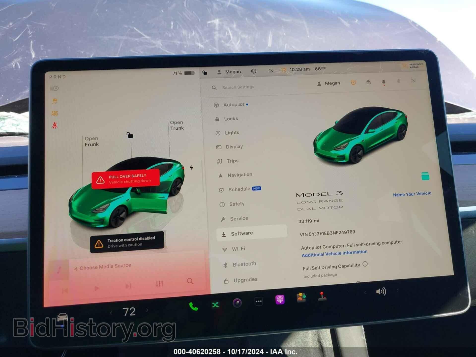 2022 TESLA MODEL 3 - VIN: 5YJ3E1EB3NF249769 - Фото 7