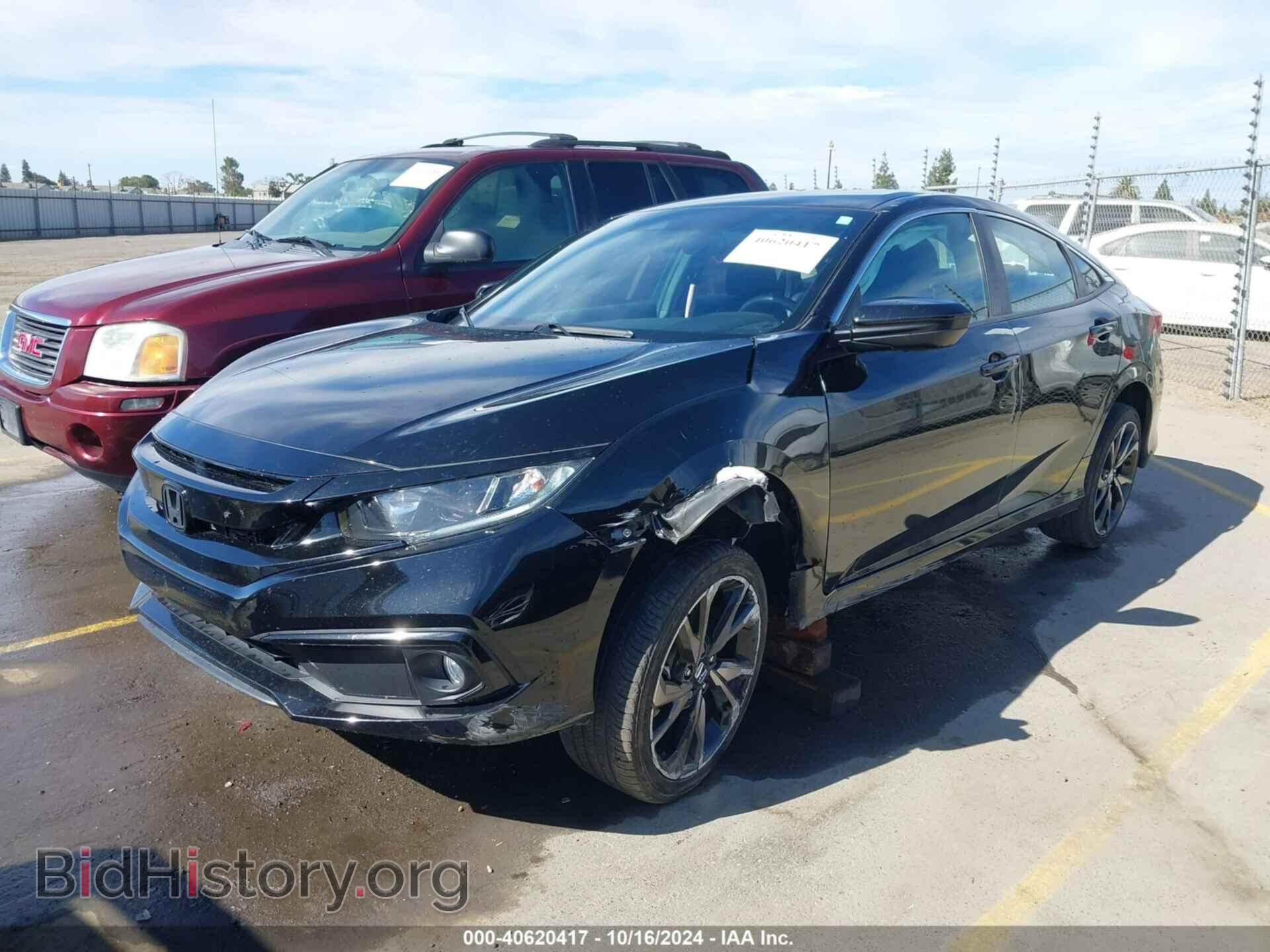 2021 HONDA CIVIC - VIN: 2HGFC2F83MH505012 - Фото 2