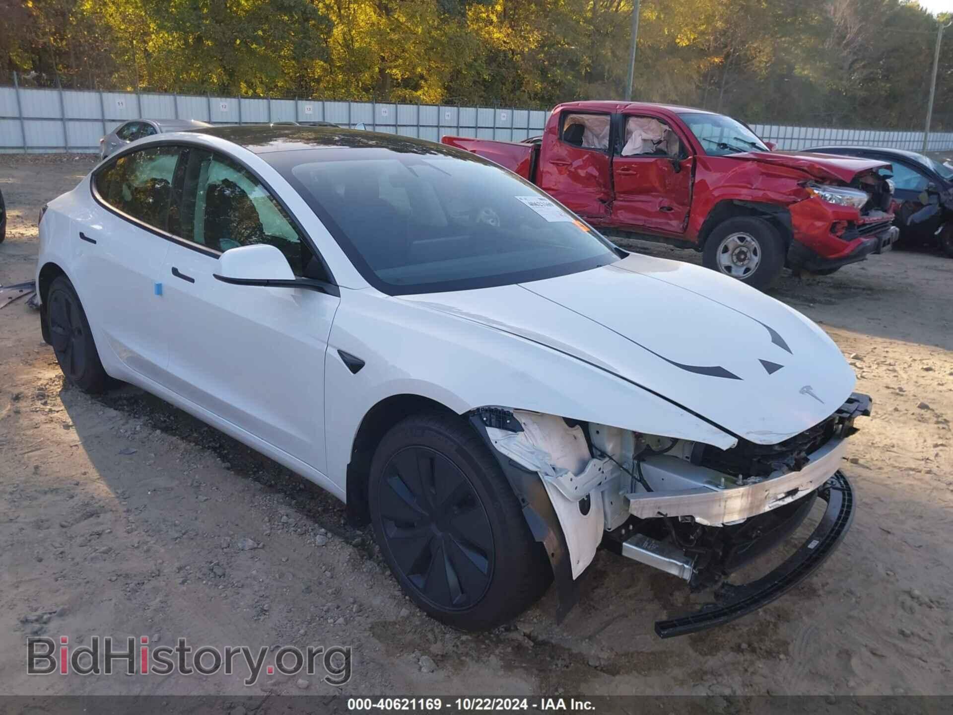 Photo 5YJ3E1EA7RF824775 - TESLA MODEL 3 2024