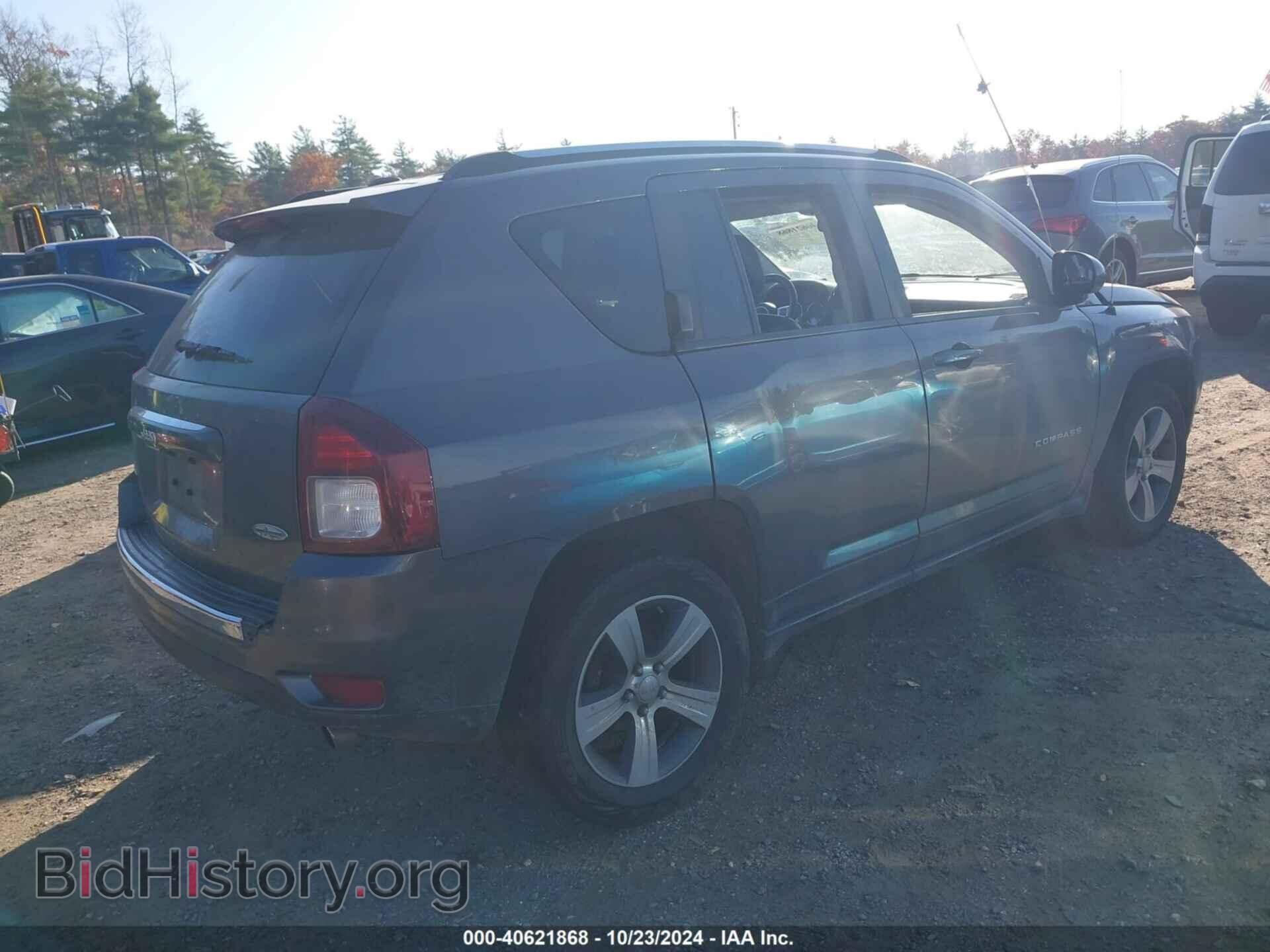 2017 JEEP COMPASS - VIN: 1C4NJDEB3HD128466 - Фото 4