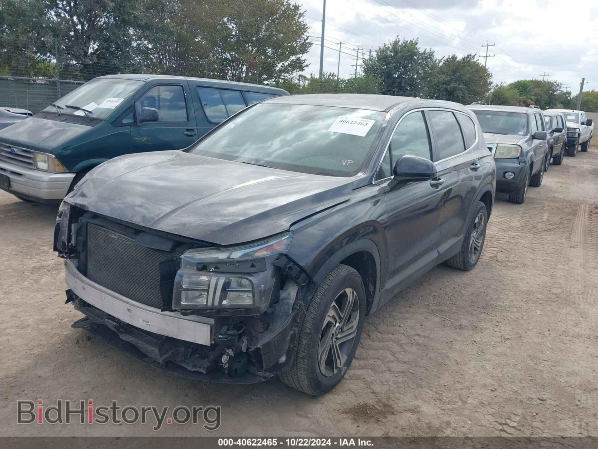 2021 HYUNDAI SANTA FE - VIN: 5NMS14AJ3MH366609 - Фото 2