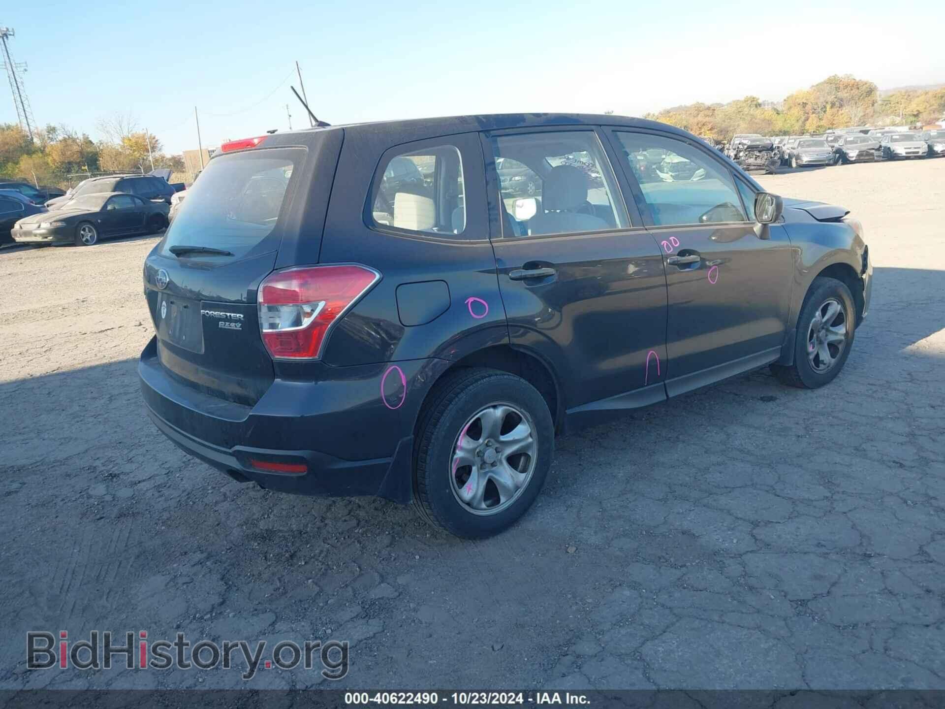 2014 SUBARU FORESTER - VIN: JF2SJAAC6EH524025 - Фото 4