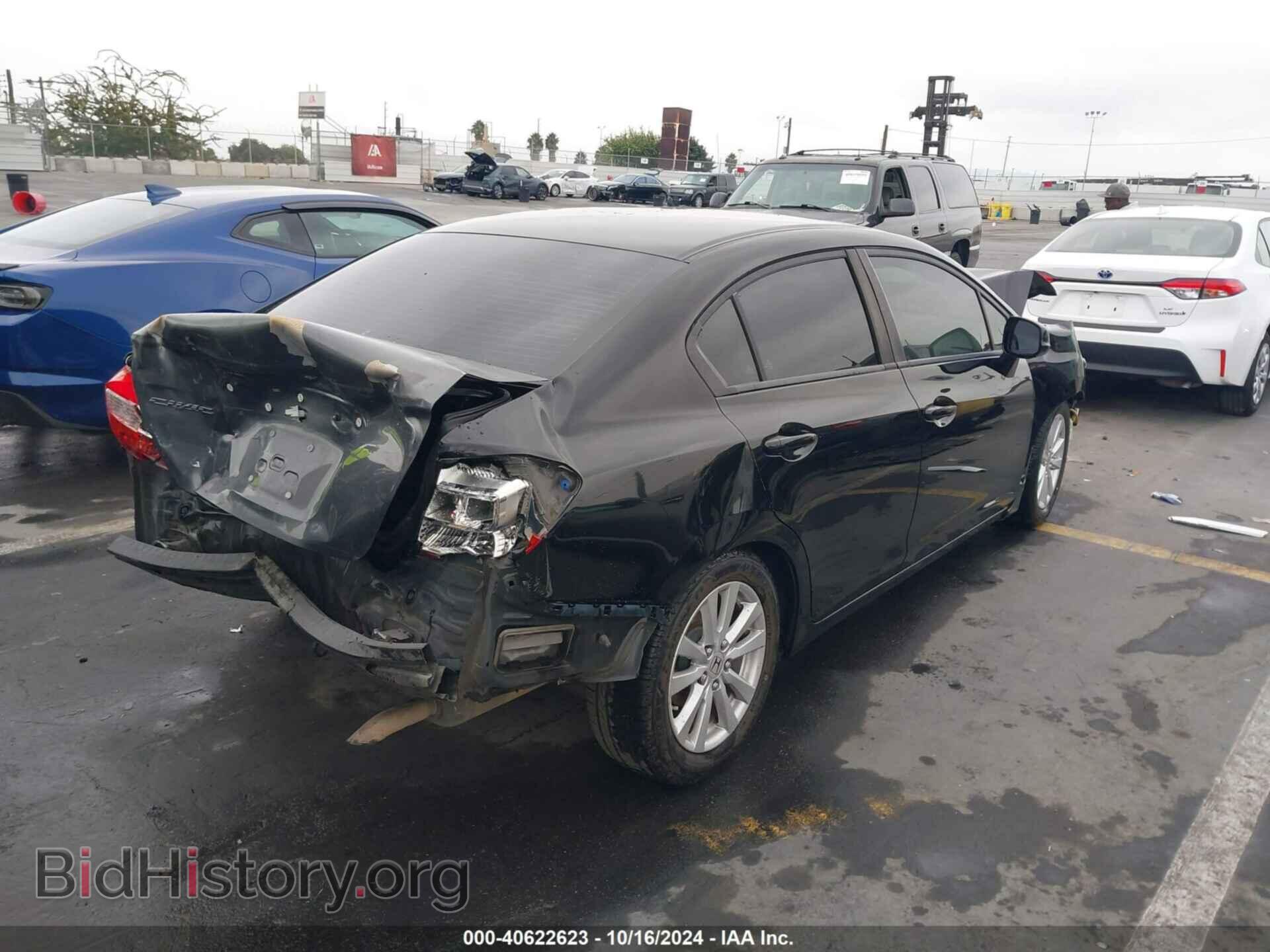 2012 HONDA CIVIC - VIN: 19XFB2F88CE301656 - Фото 4