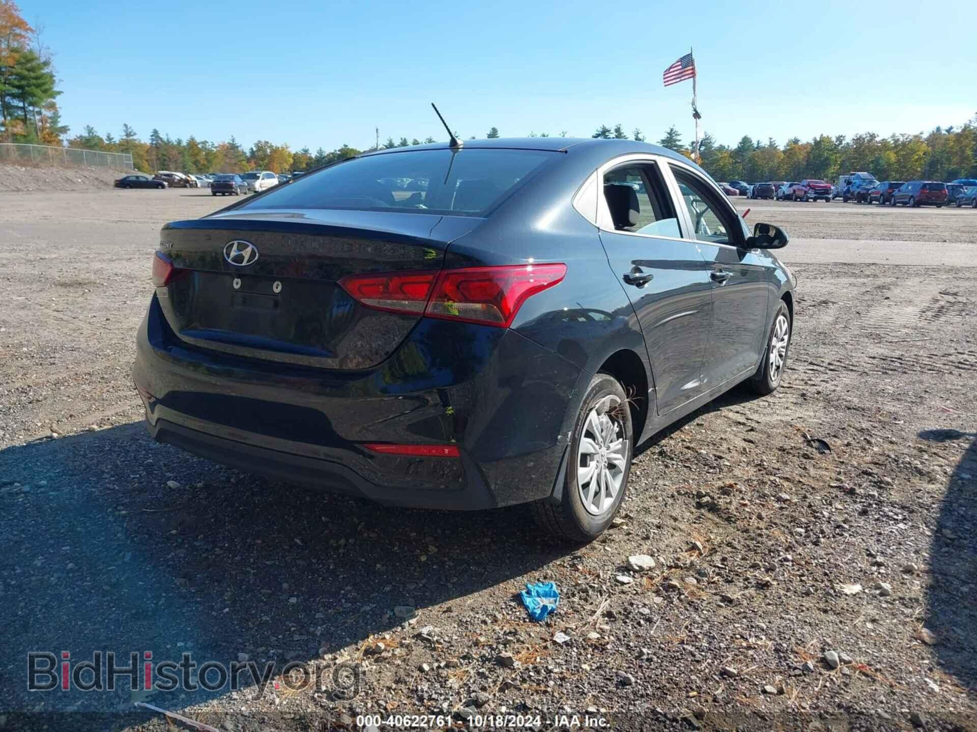 2021 HYUNDAI ACCENT - VIN: 3KPC24A67ME134874 - Фото 4
