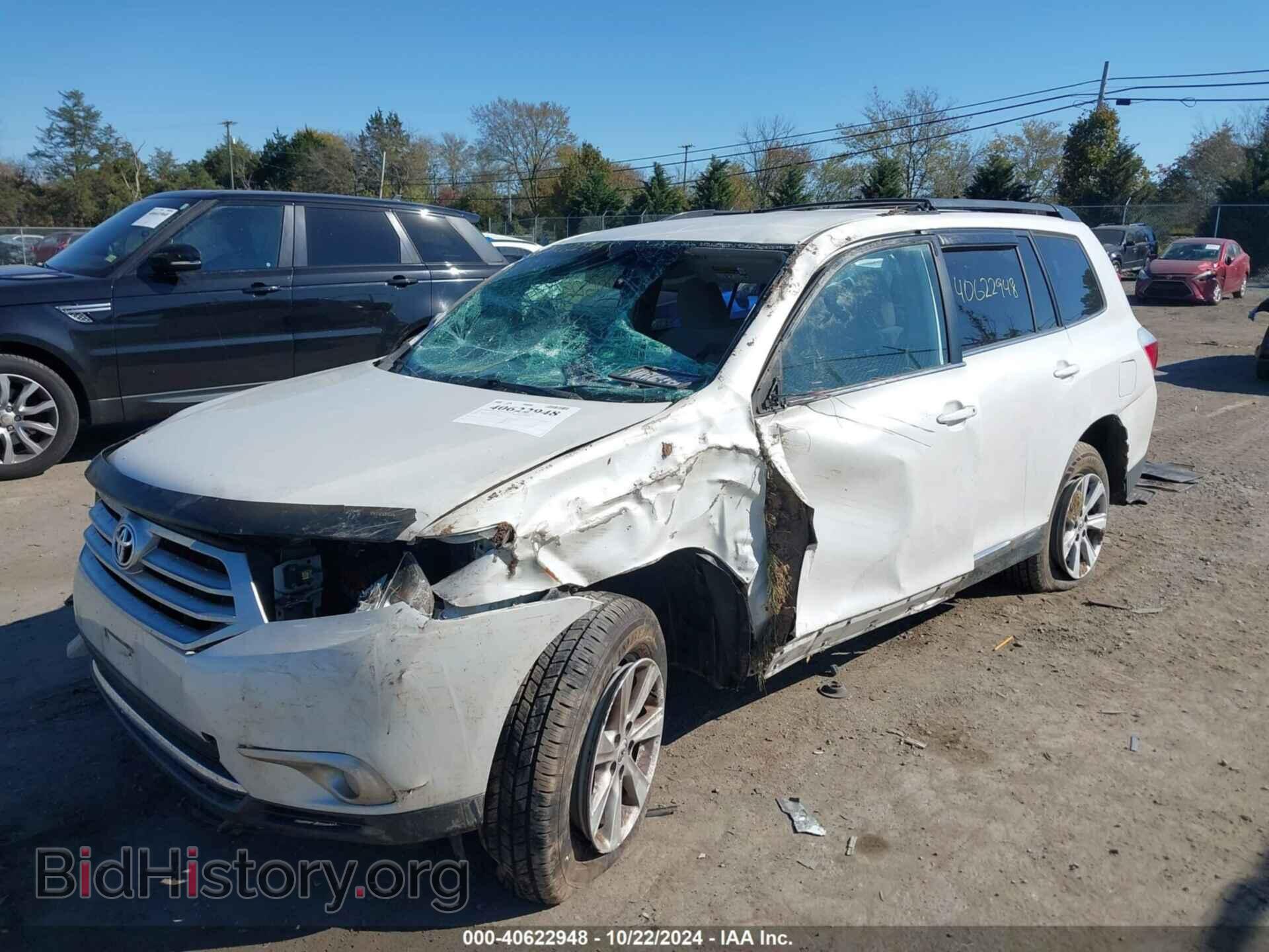 2012 TOYOTA HIGHLANDER - VIN: 5TDBK3EH3CS145344 - Фото 2