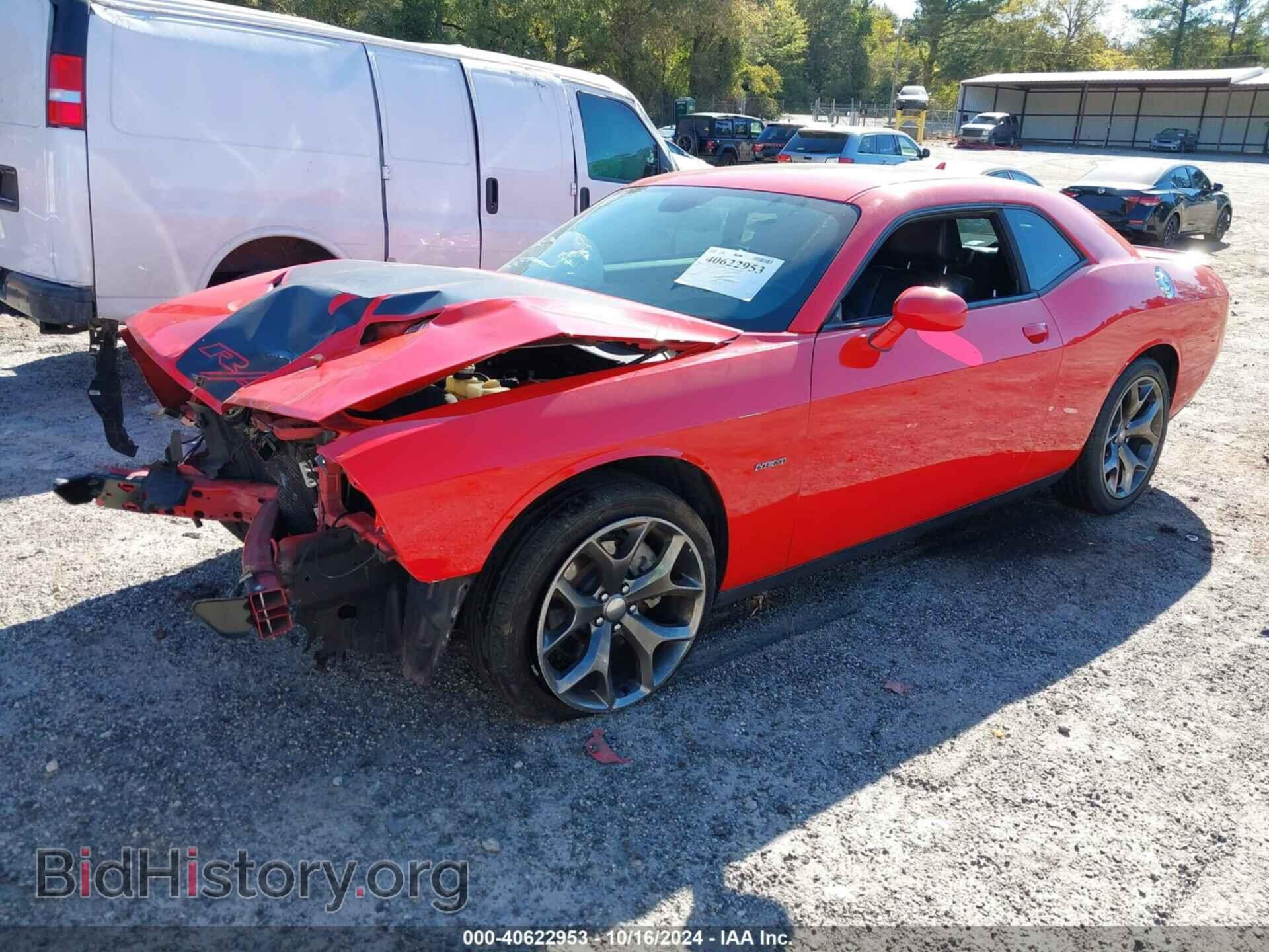2015 DODGE CHALLENGER - VIN: 2C3CDZBTXFH705166 - Фото 2