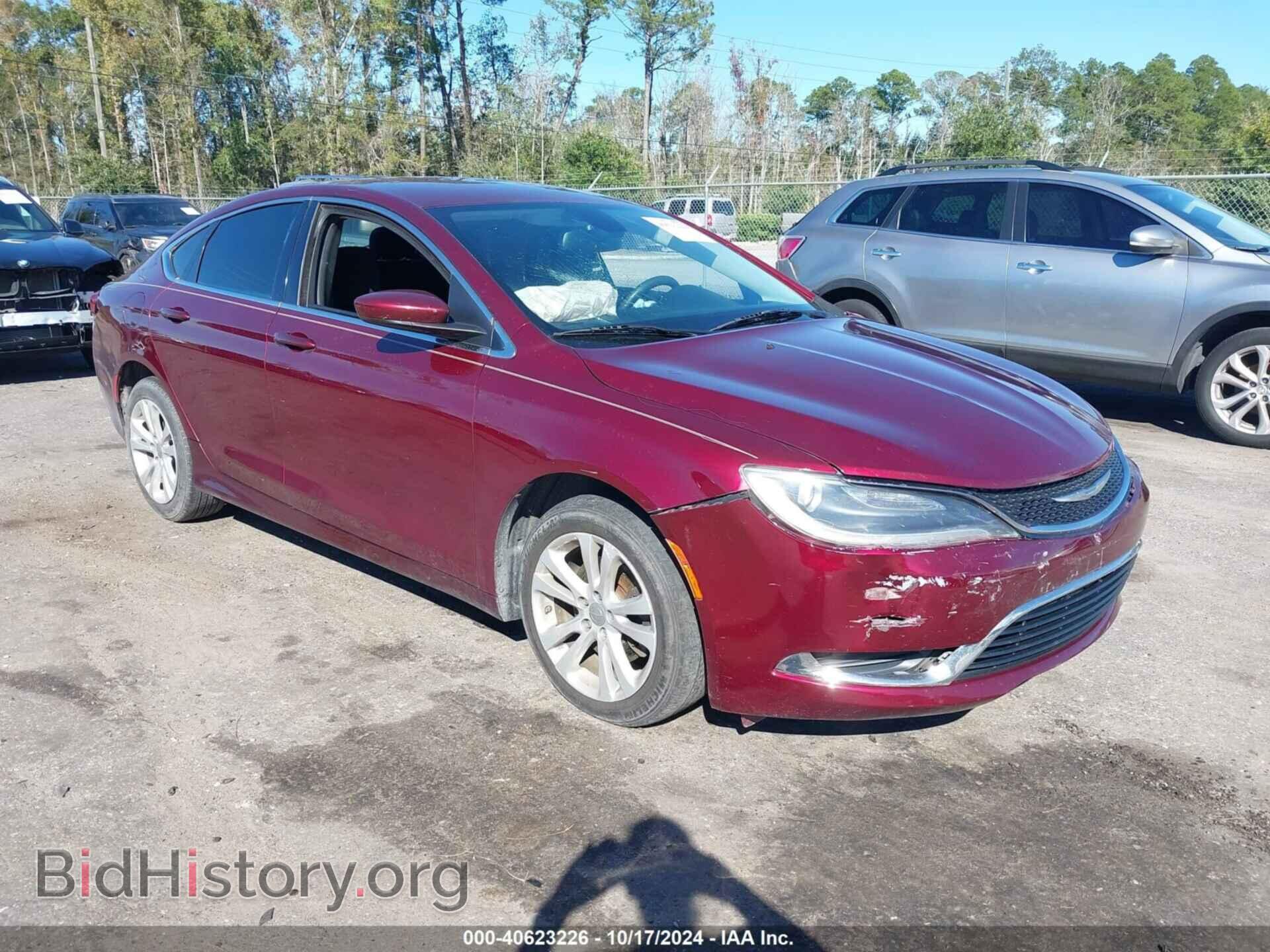 Фотография 1C3CCCAB7GN120935 - CHRYSLER 200 2016