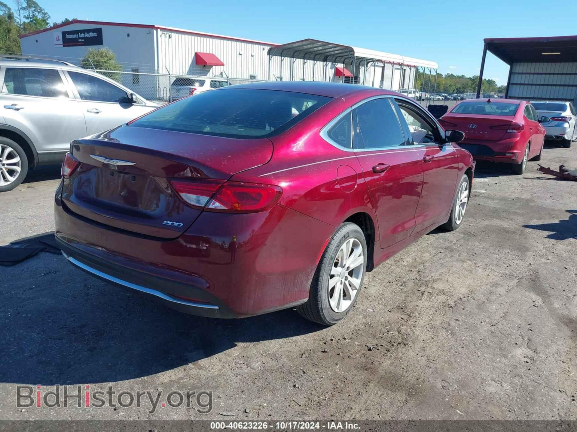 2016 CHRYSLER 200 - VIN: 1C3CCCAB7GN120935 - Фото 4