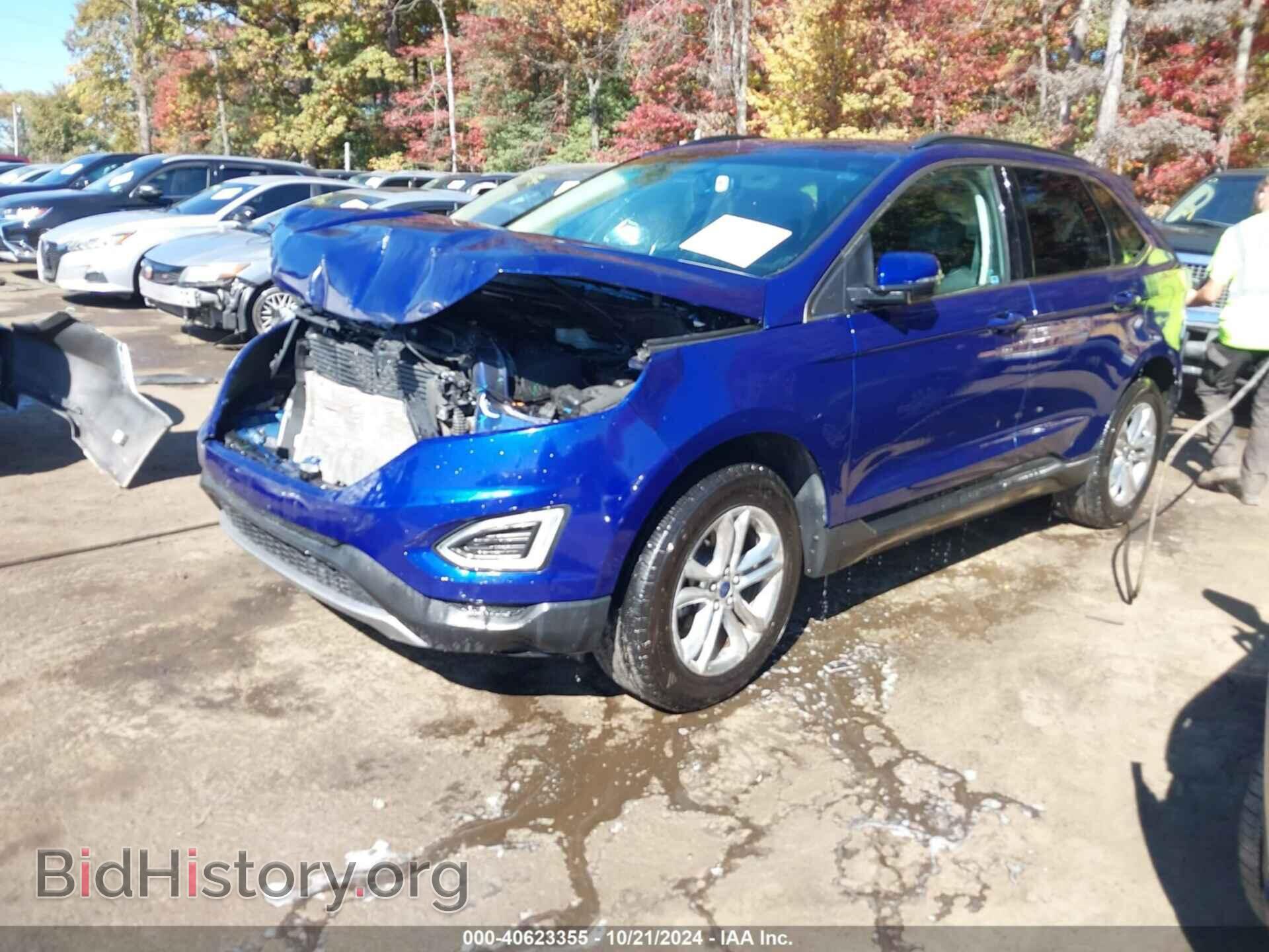 2015 FORD EDGE - VIN: 2FMTK4J84FBB33883 - Фото 2